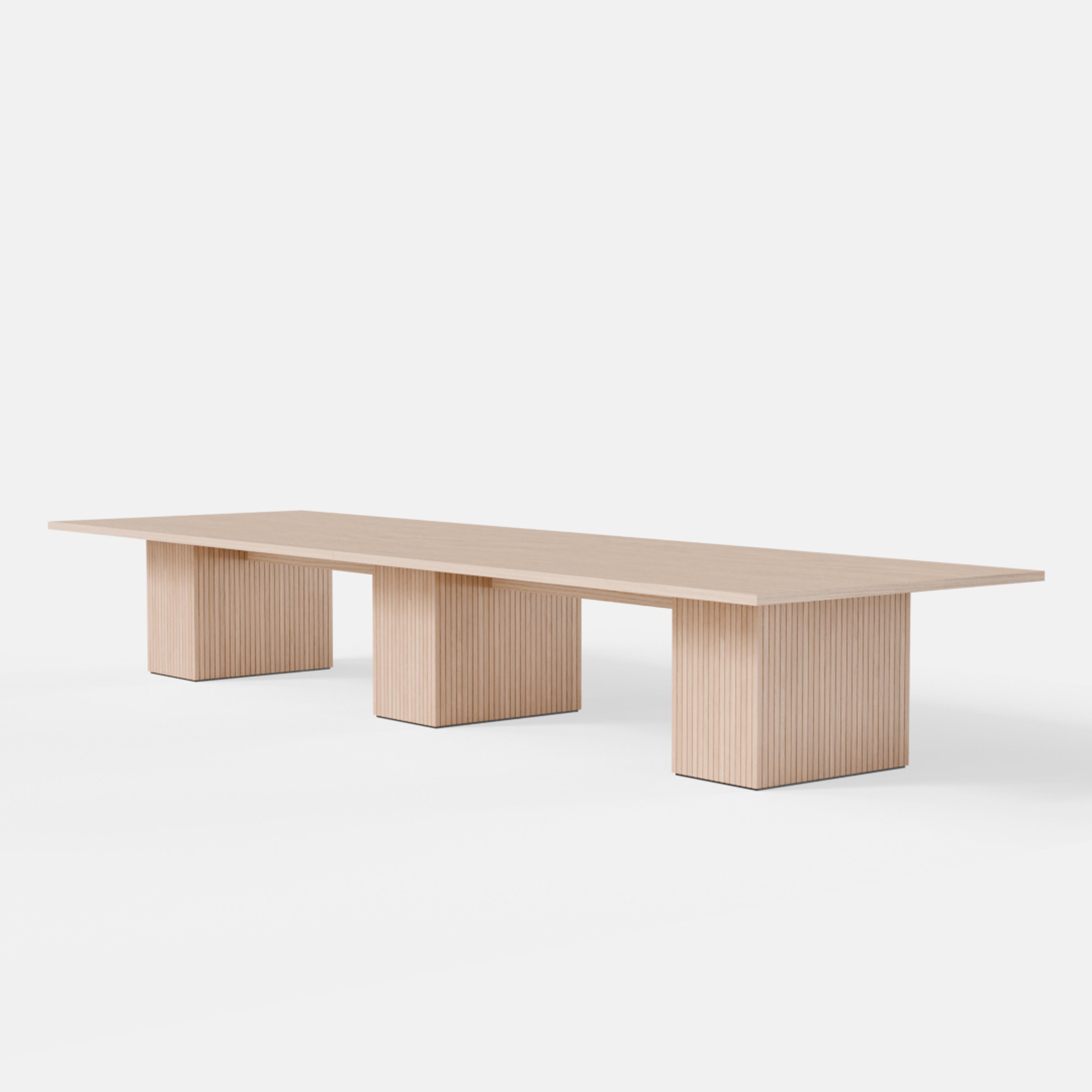 Gathering Boardroom Table Rectangle Base