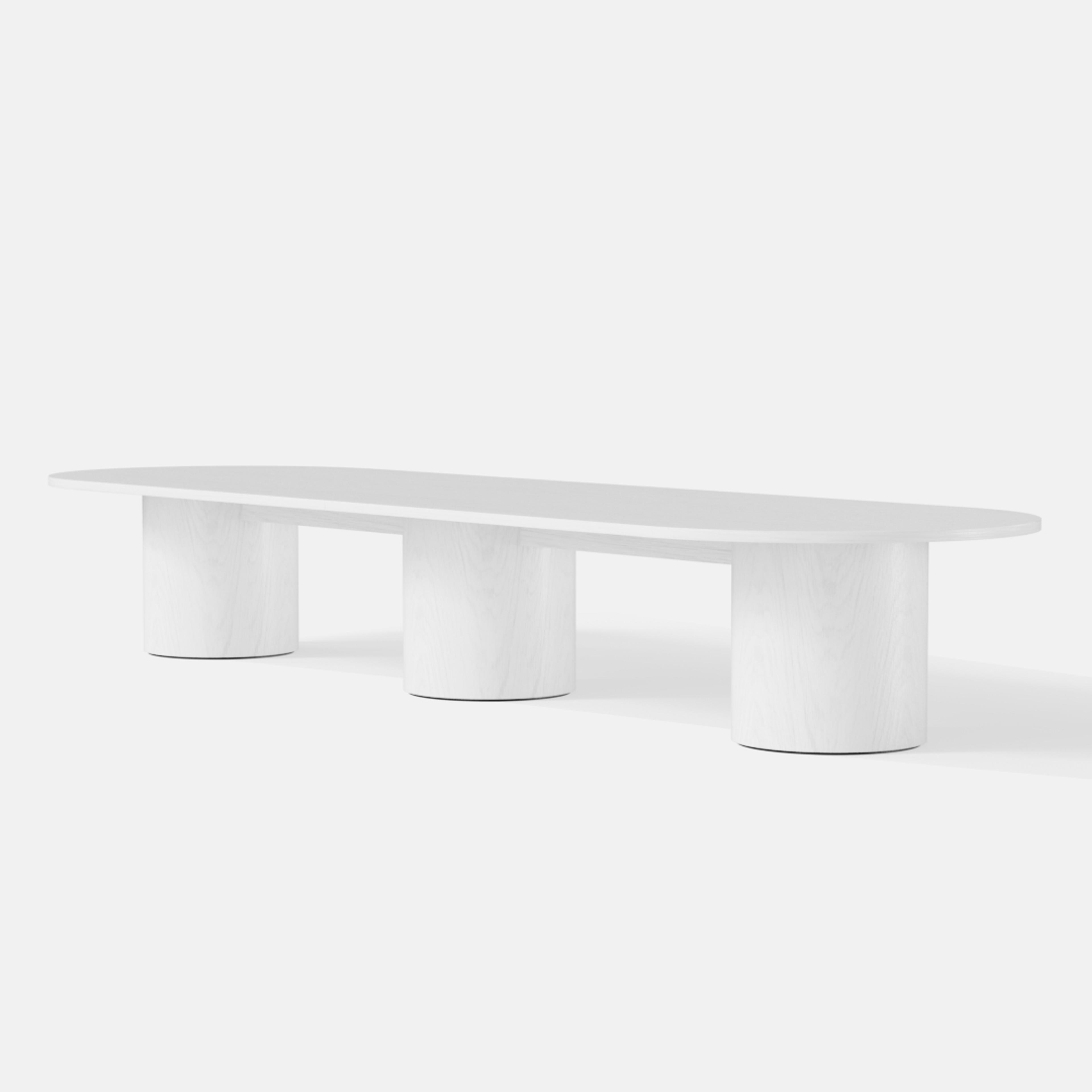 Gathering Boardroom Table Round Base - Variation 71