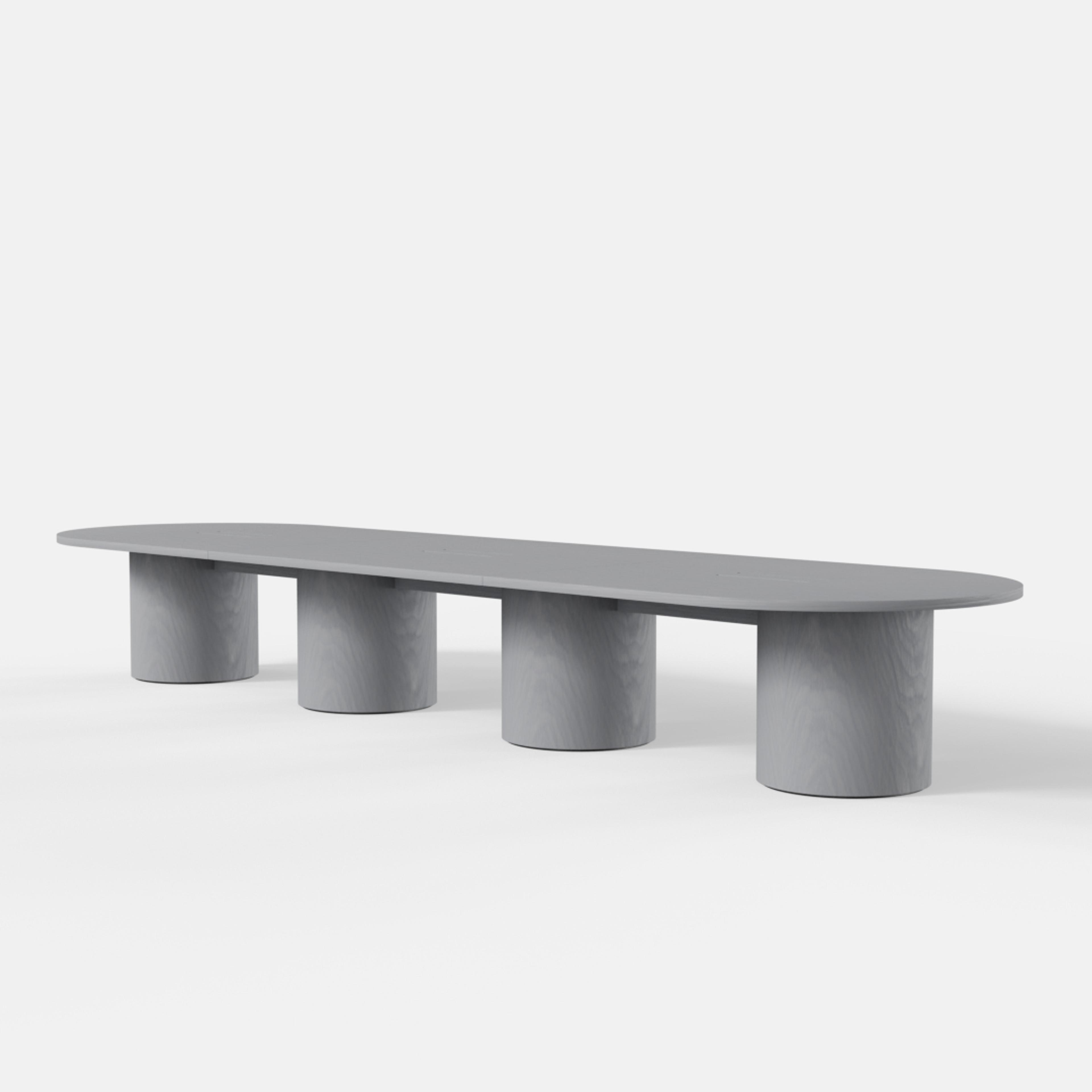 Gathering Workstation Table Round Base - Variation 22