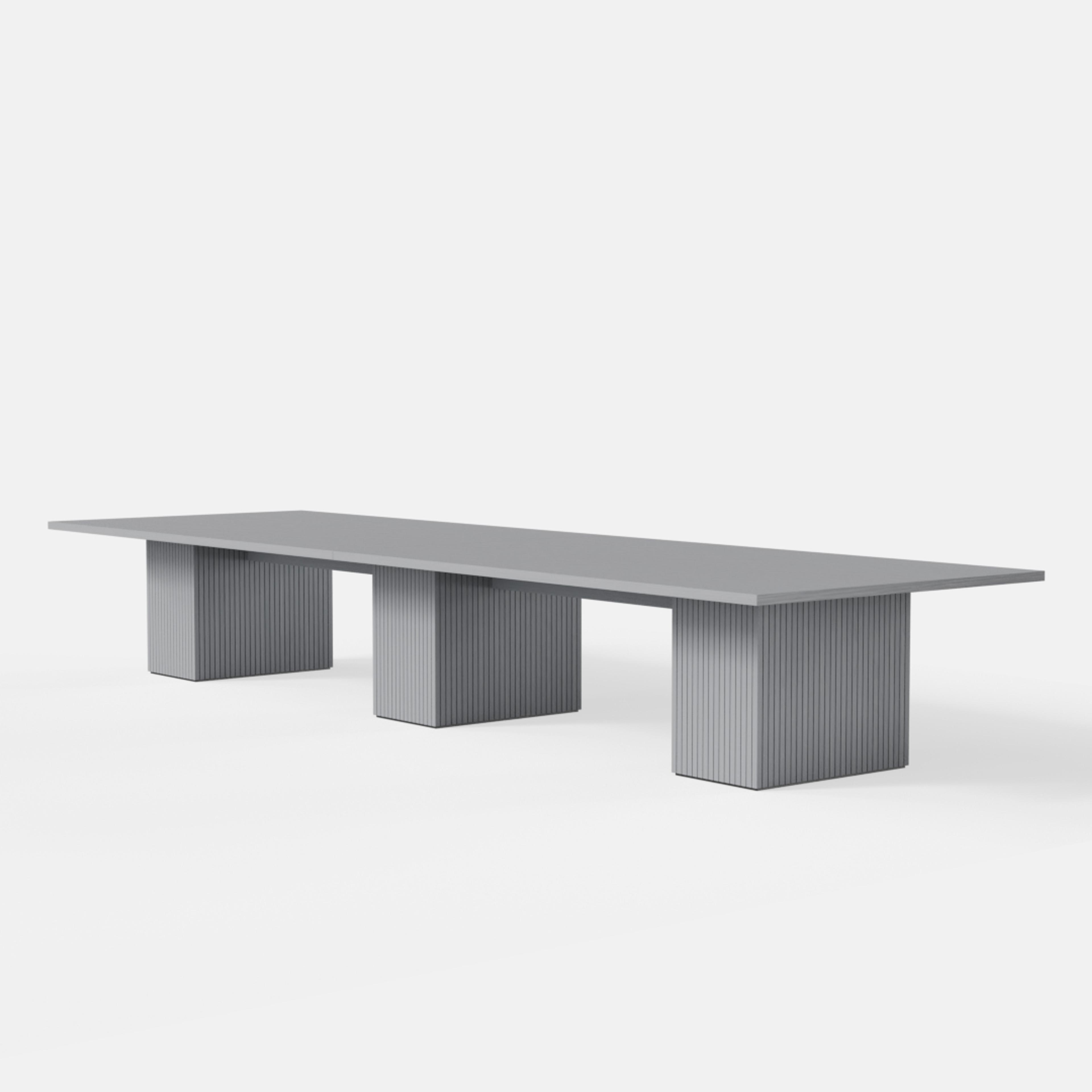 Gathering Boardroom Table Rectangle Base - Variation 86