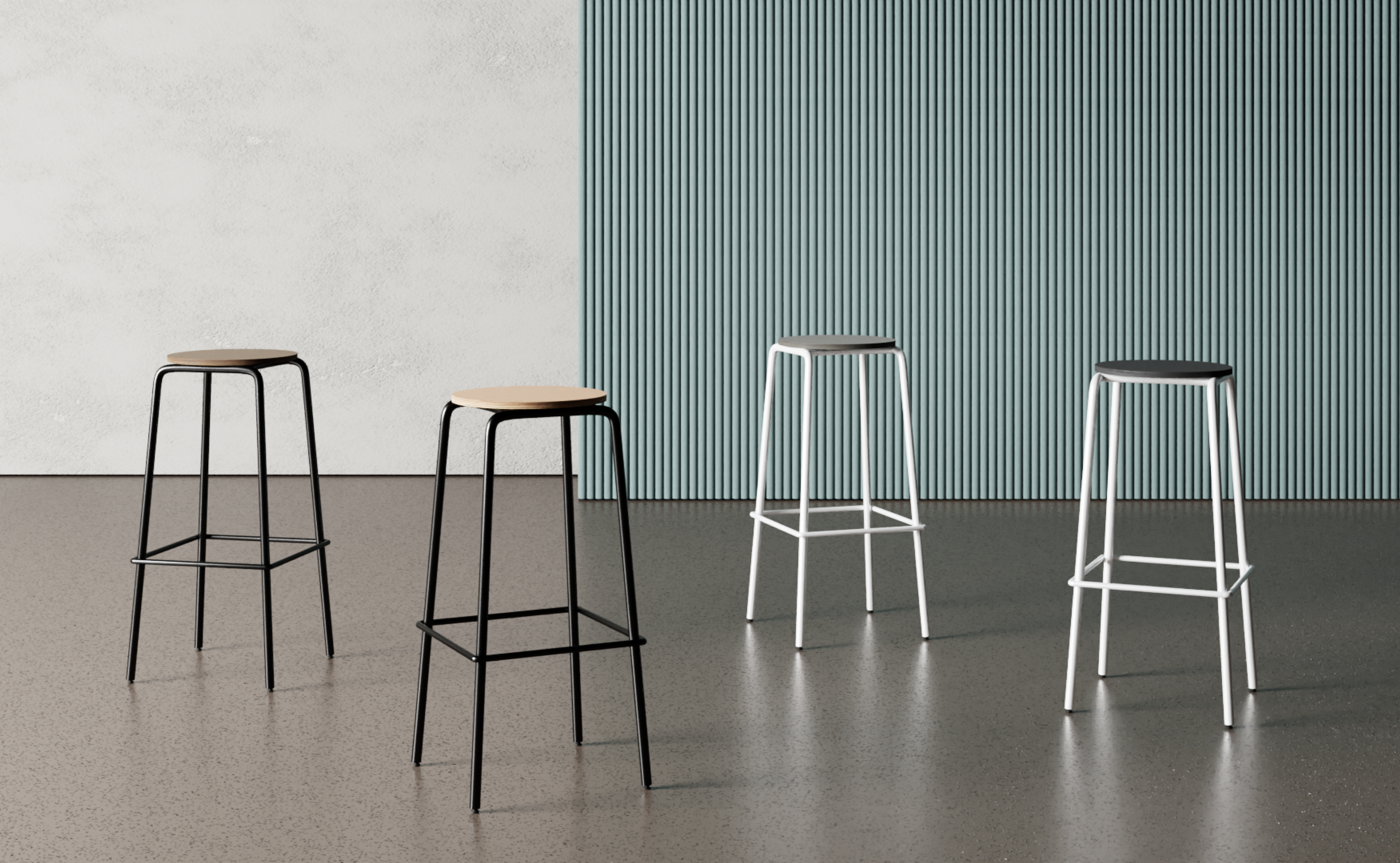Frame Cafe Stool