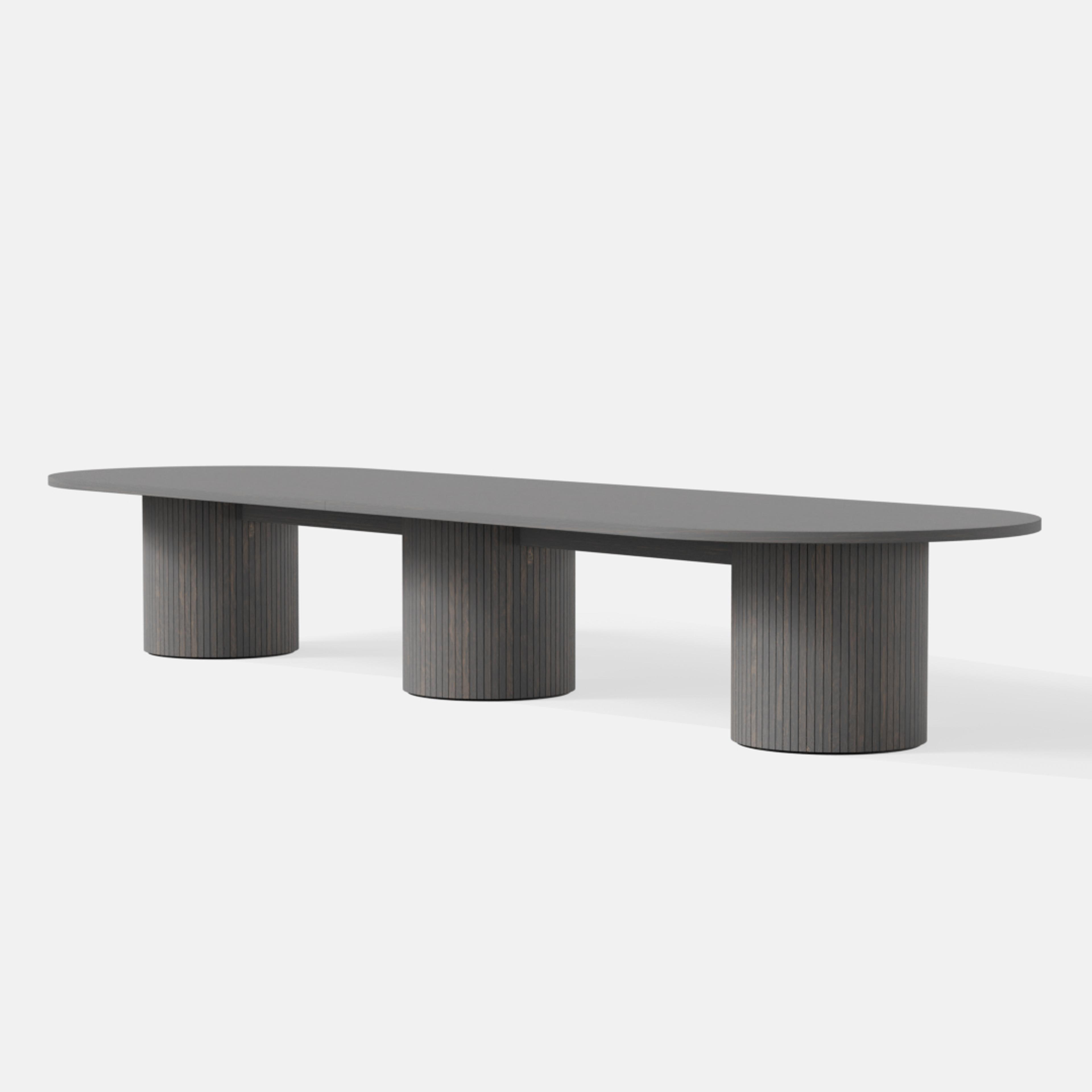 Gathering Boardroom Table Round Base - Variation 83