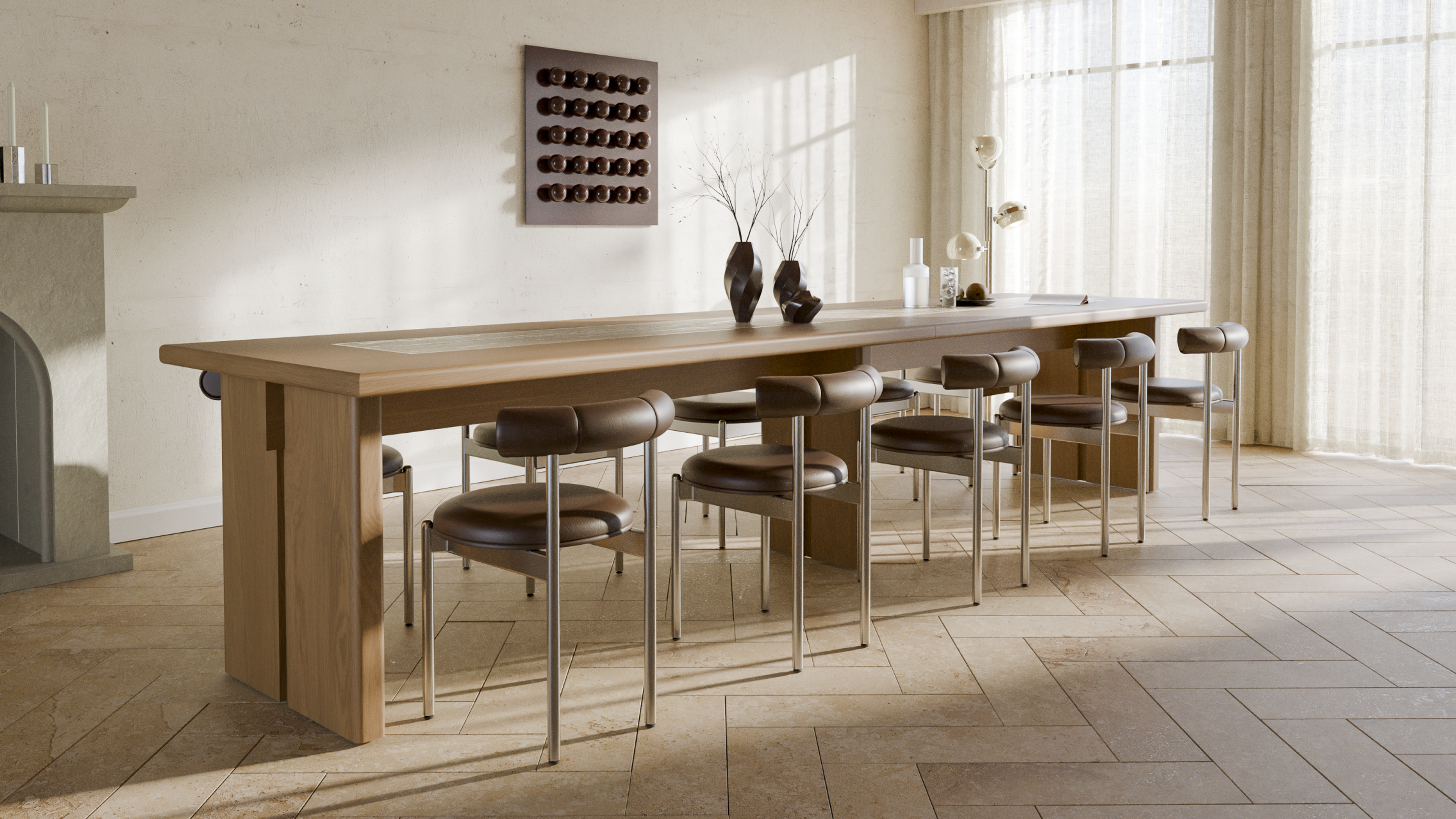 Slot Dining Table
