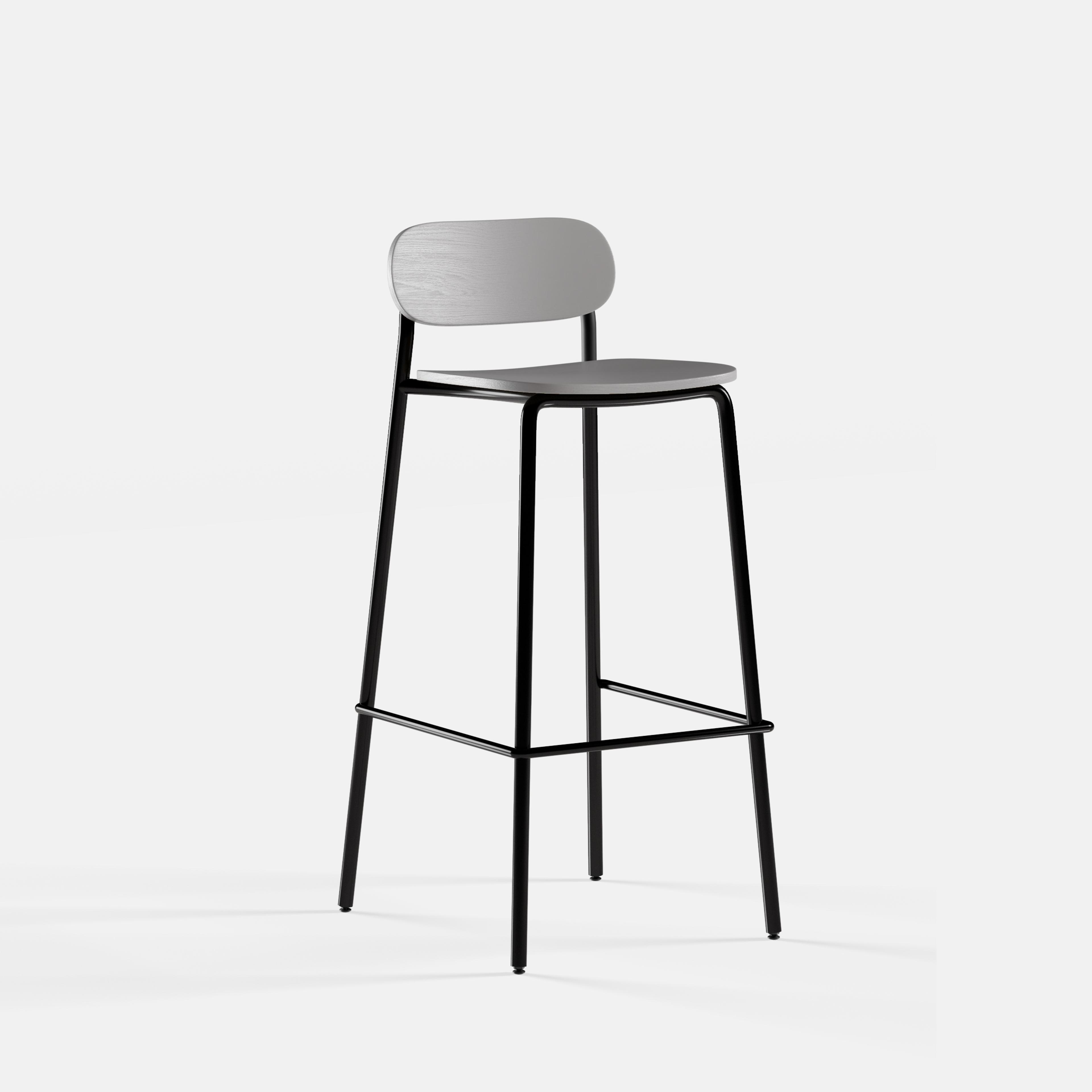 Frame Barstool (2 Piece Seat) - Variation 38