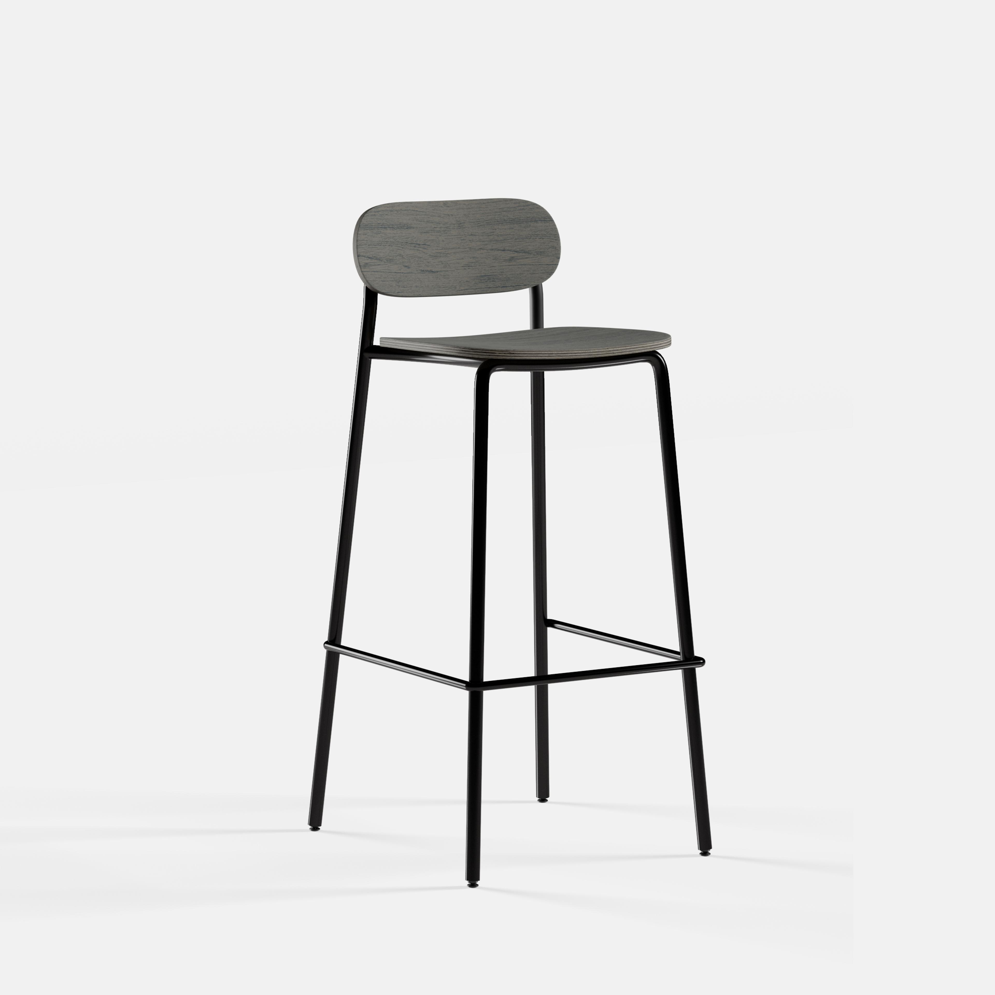 Frame Barstool (2 Piece Seat) - Variation 35