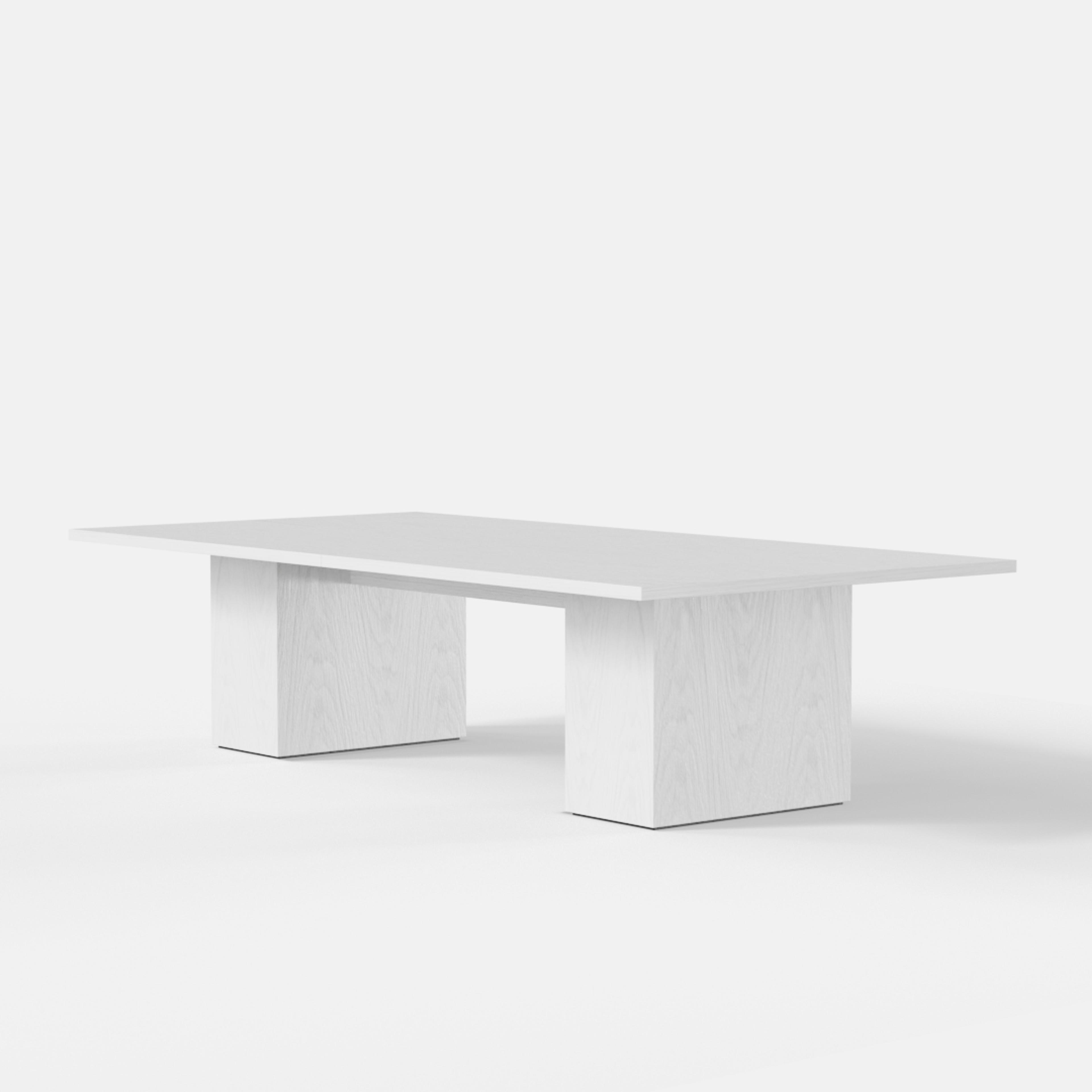 Gathering Boardroom Table Rectangle Base - Variation 7