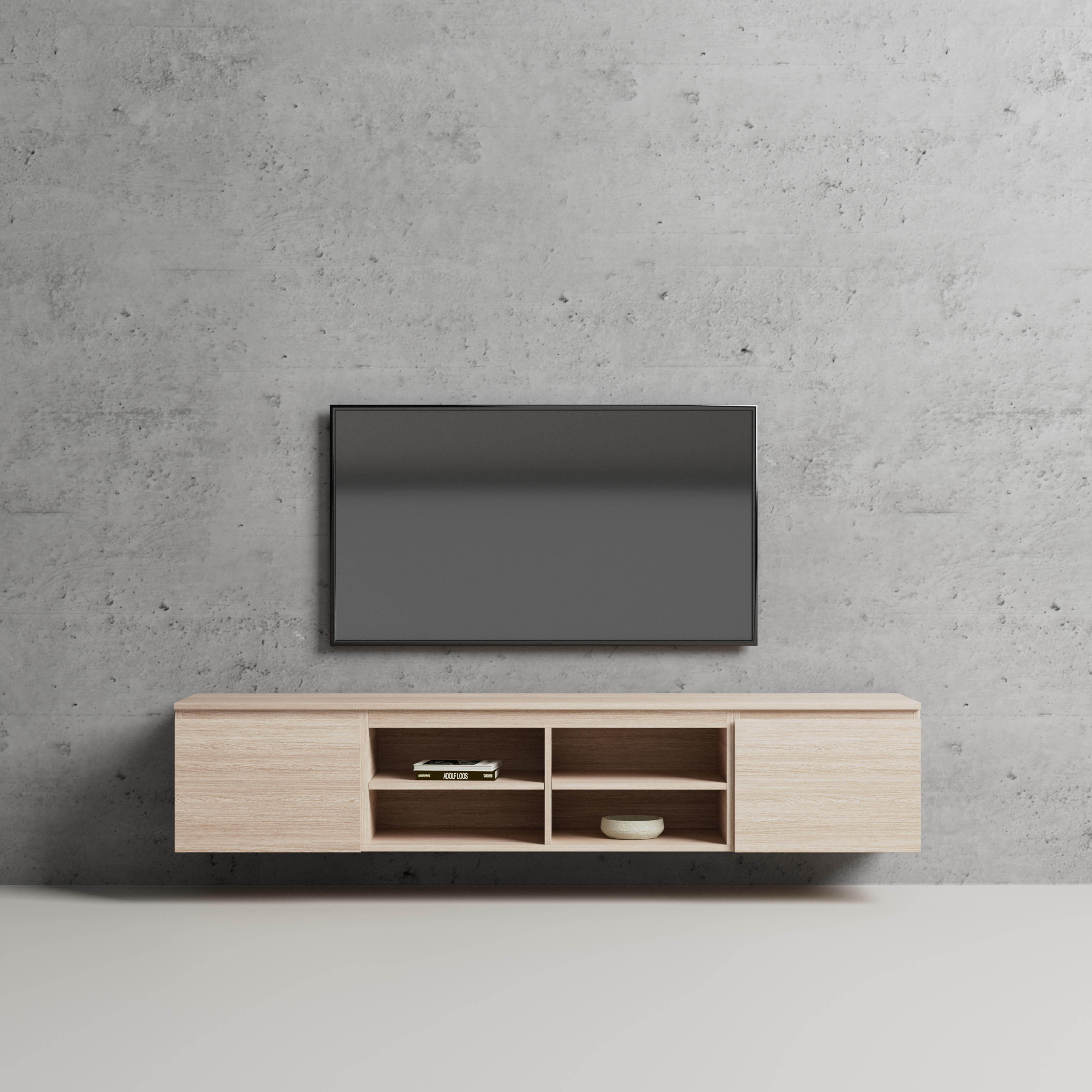 Kura TV Unit Slimline - Variation 9