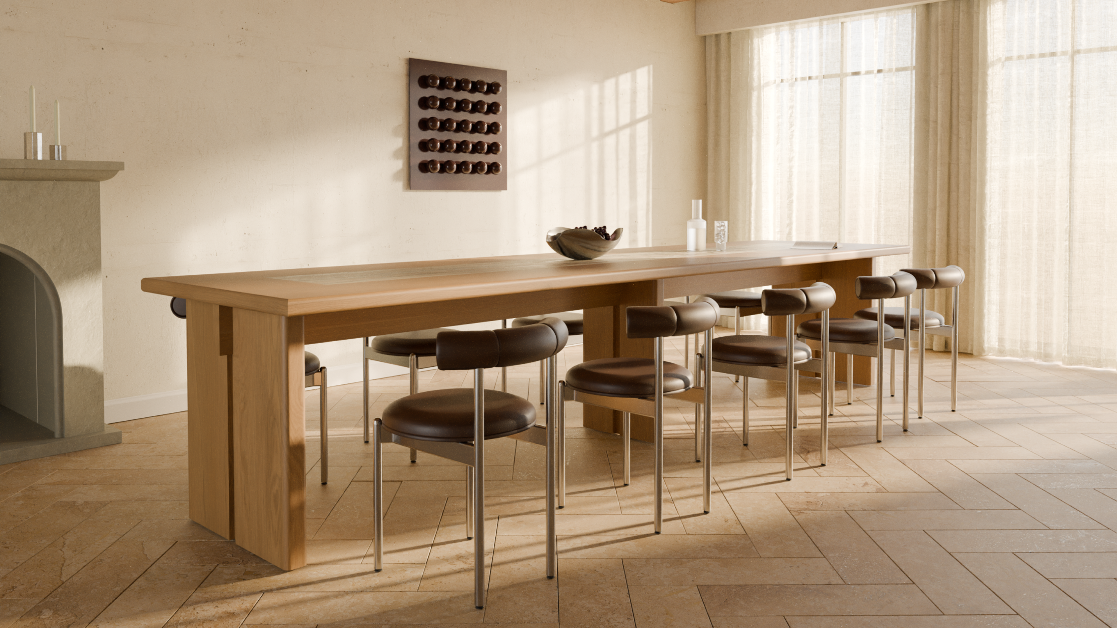 Slot Dining Table