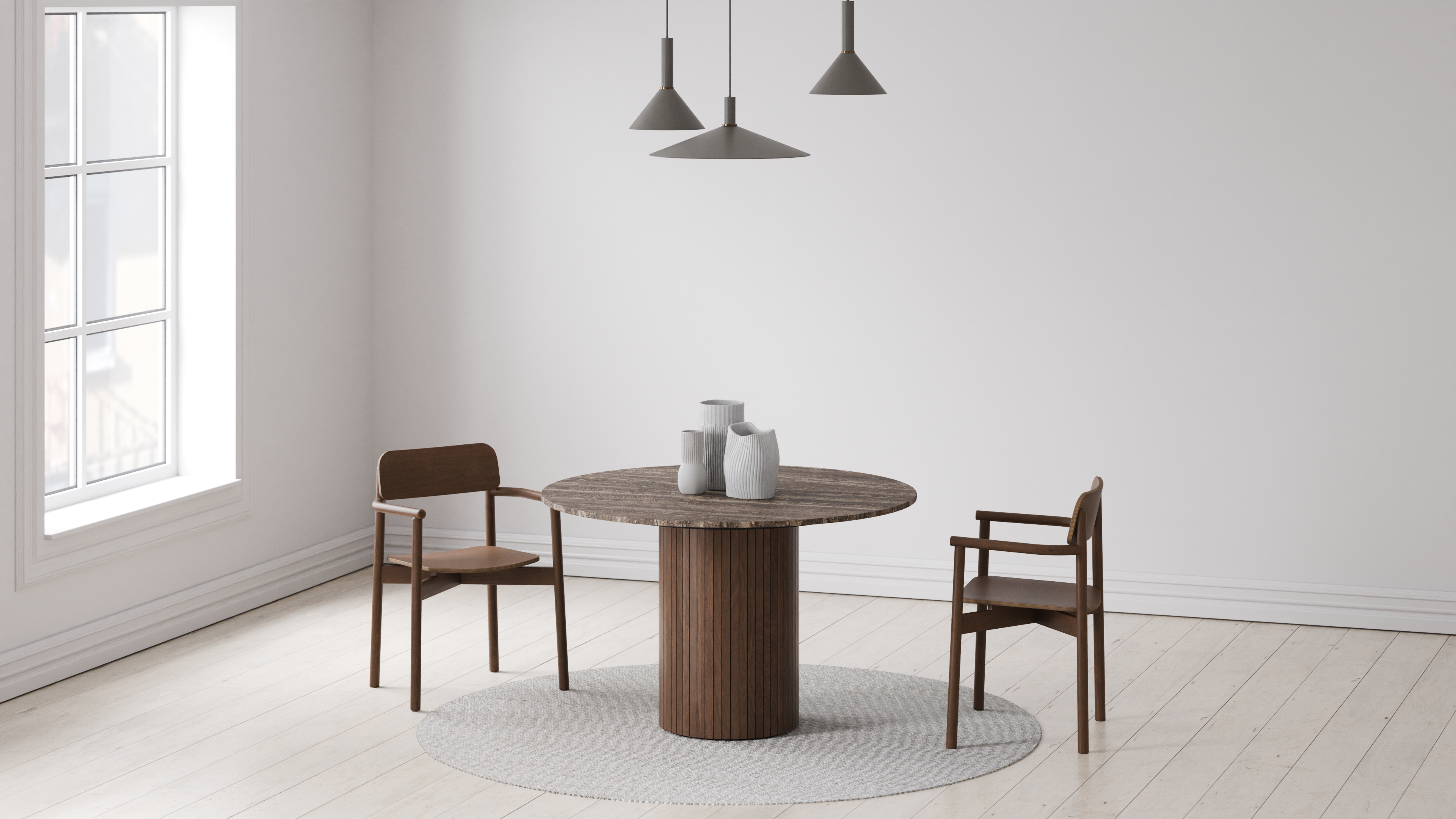 Round Gathering Table