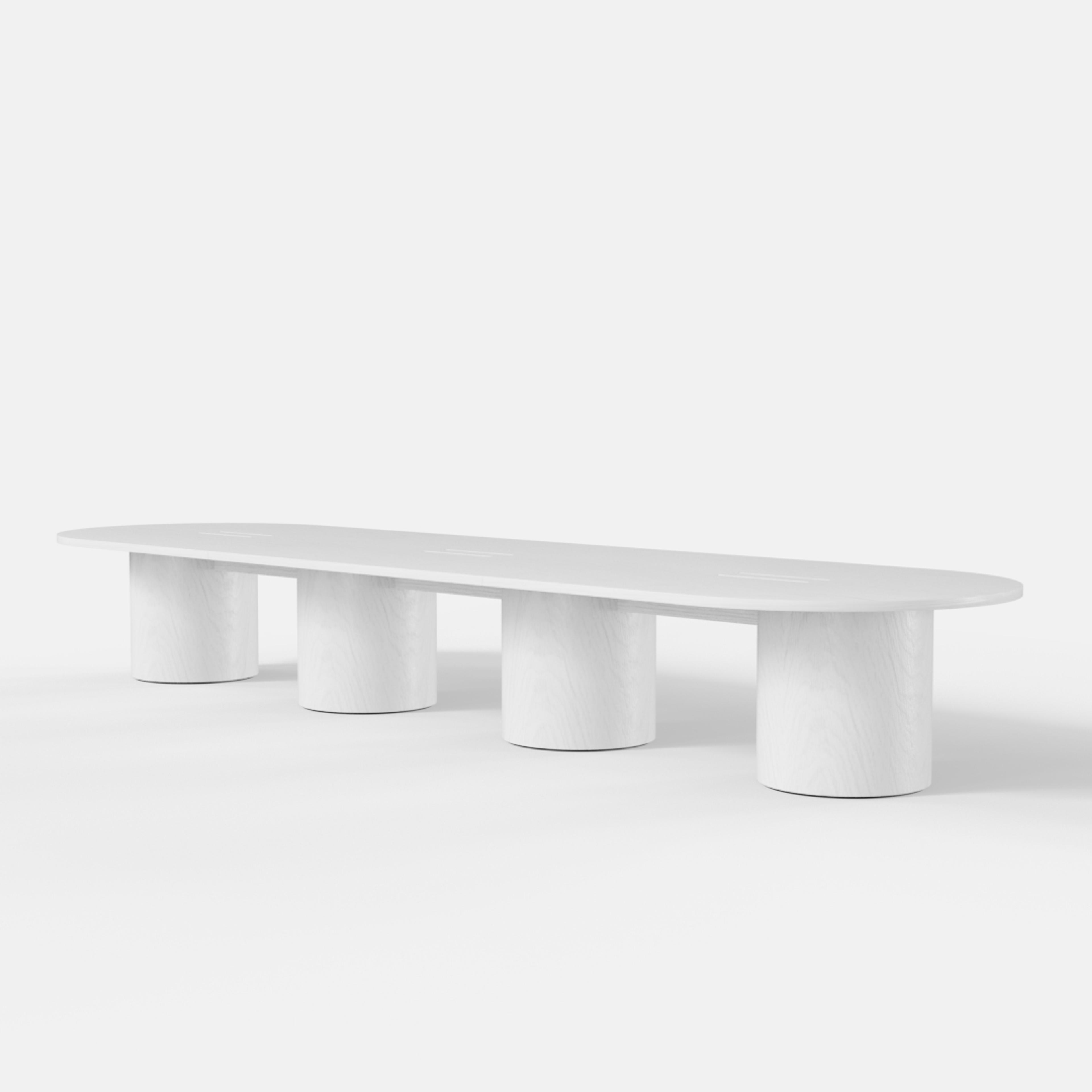 Gathering Workstation Table Round Base - Variation 23