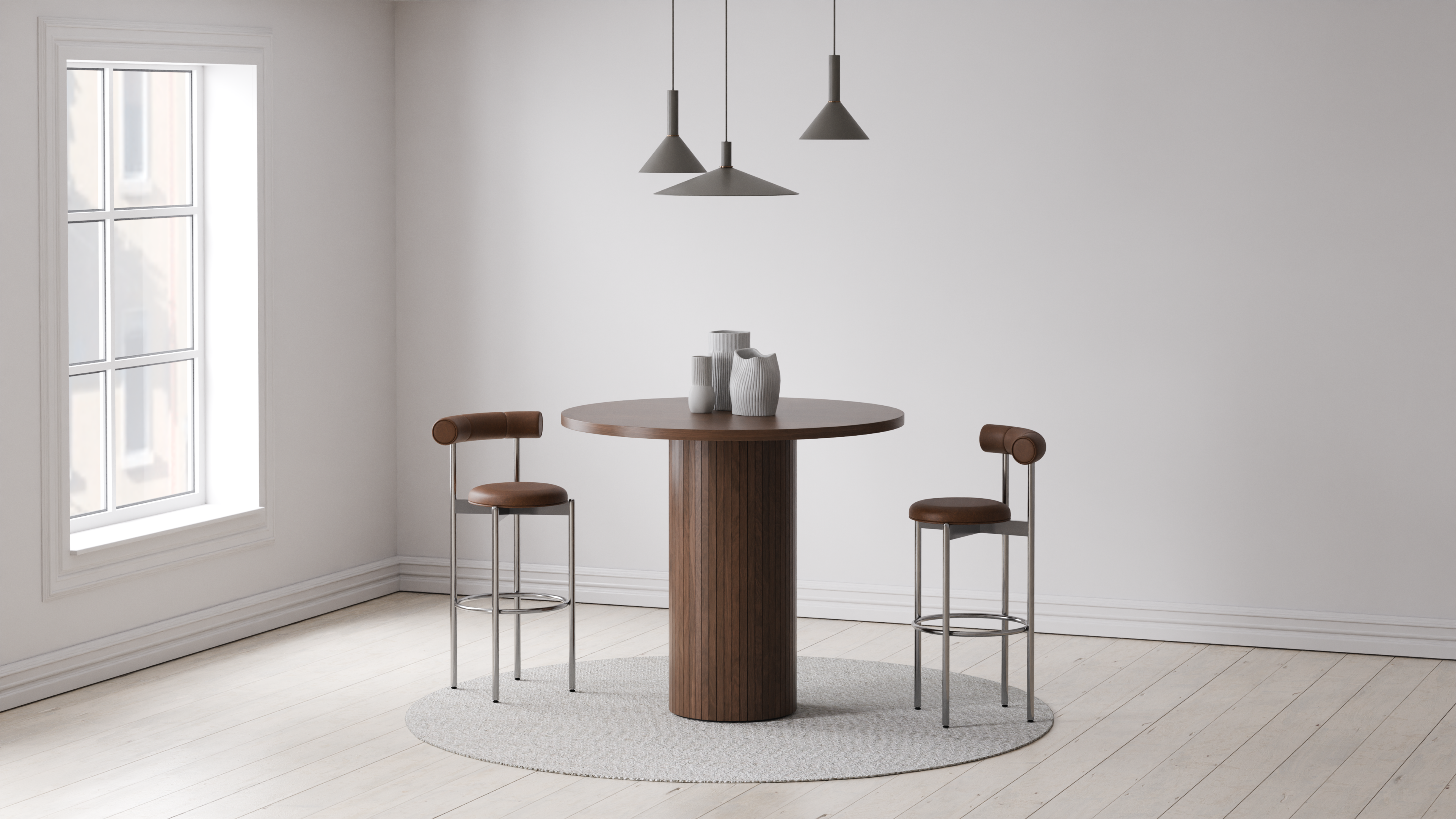 High Round Gathering Table