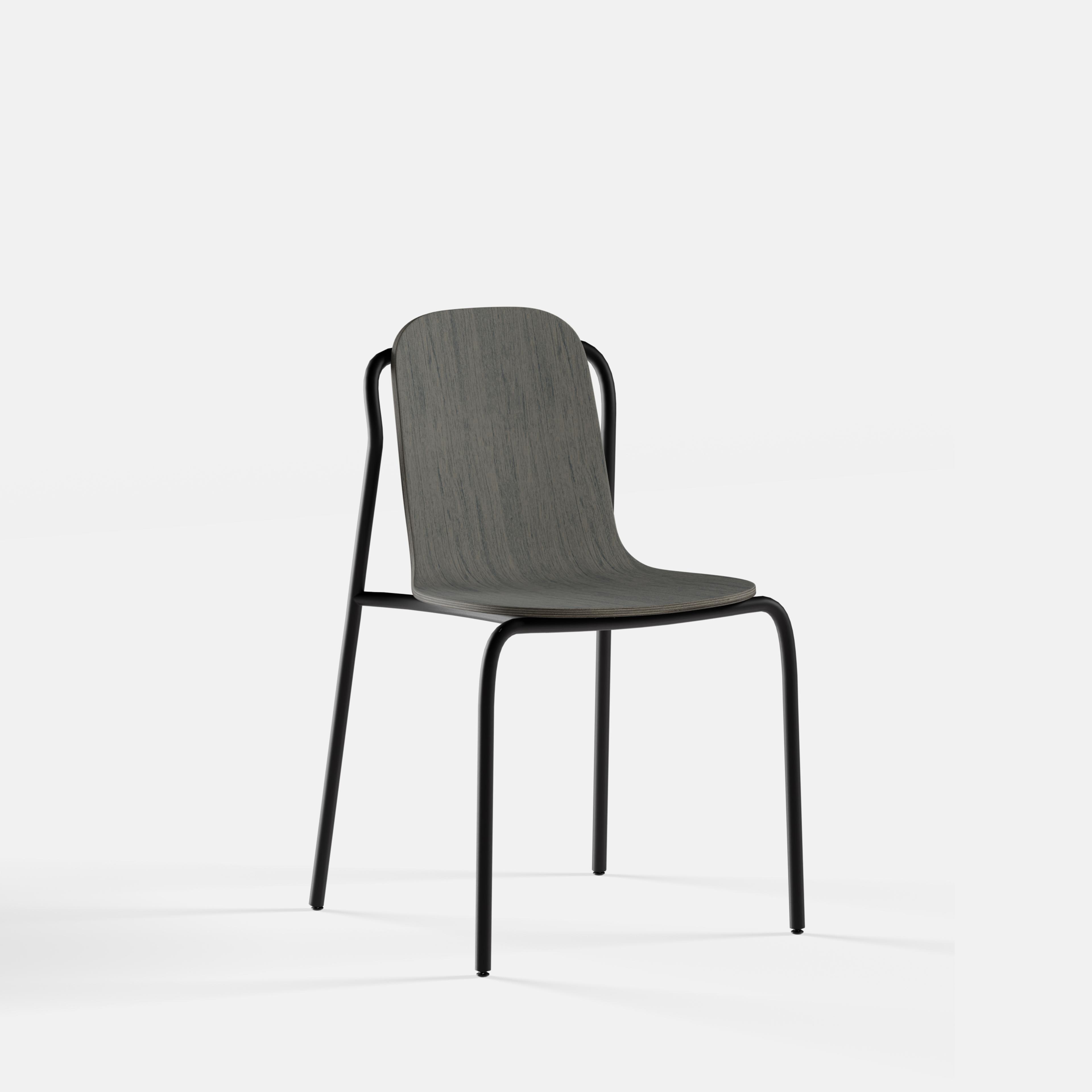 Frame Side Chair (1 Piece Seat) - Variation 3