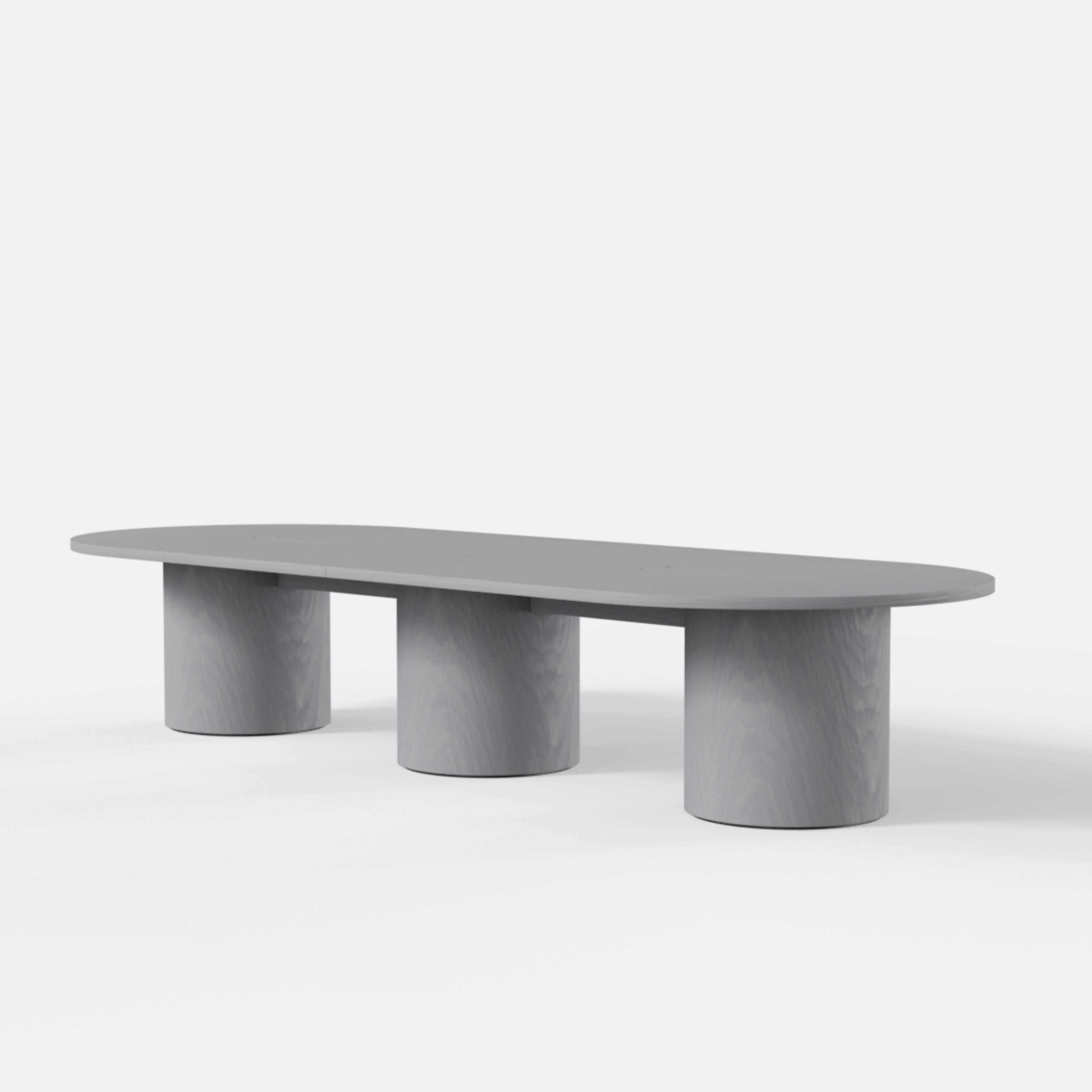 Gathering Workstation Table Round Base - Variation 6