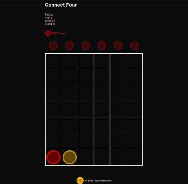 Connect Four Sample App