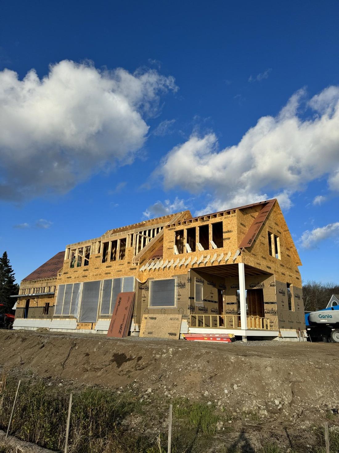 T.A. Greenleaf jobsite — active build