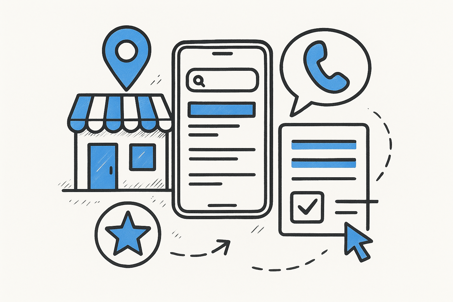 How the Google Business Profile Drives Calls and Forms
