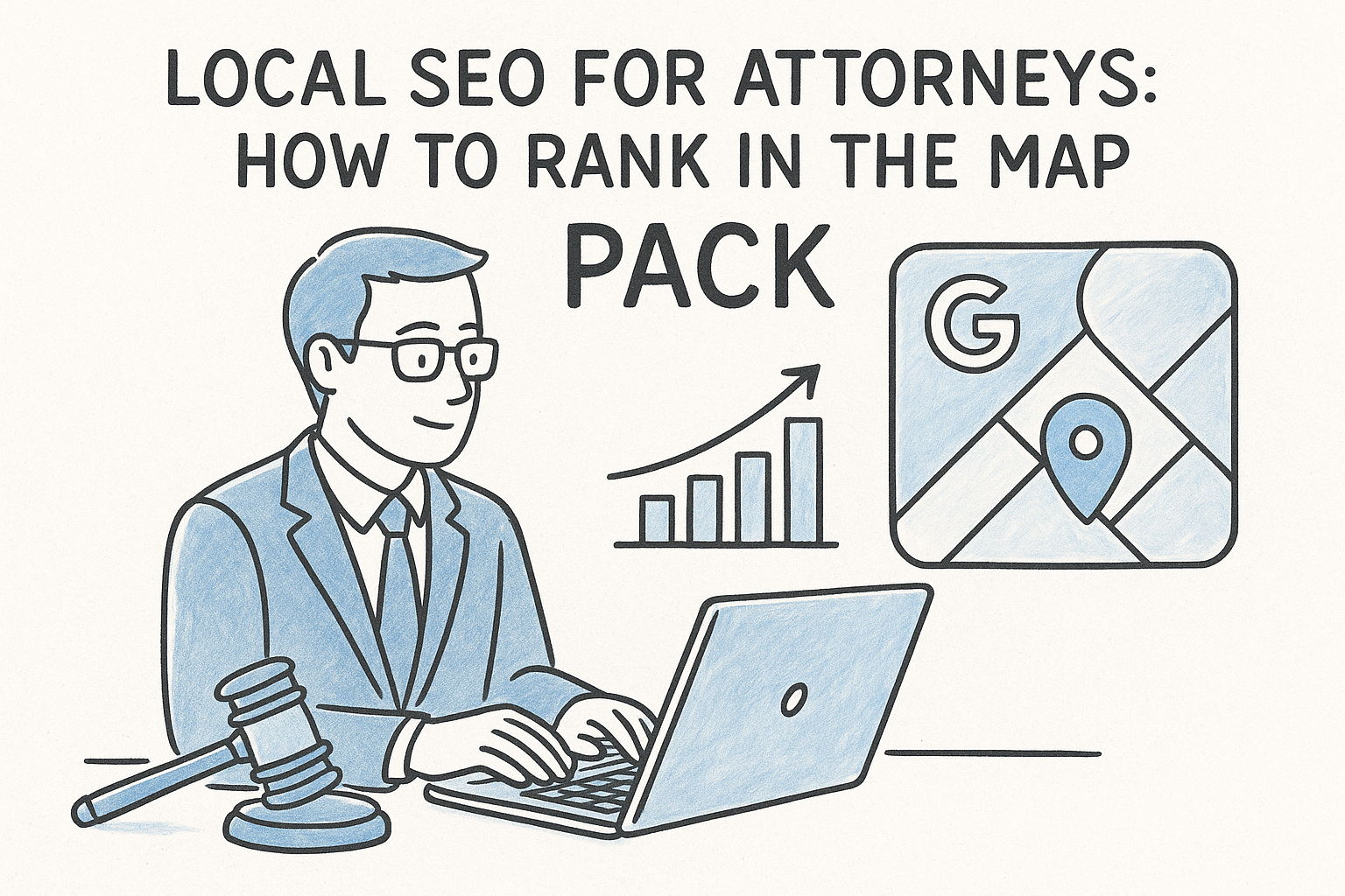 Local SEO for Attorneys: How to Rank in the Map Pack — featured image