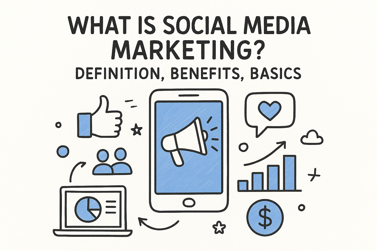 What Is Social Media Marketing? Definition, Benefits, Basics — featured image