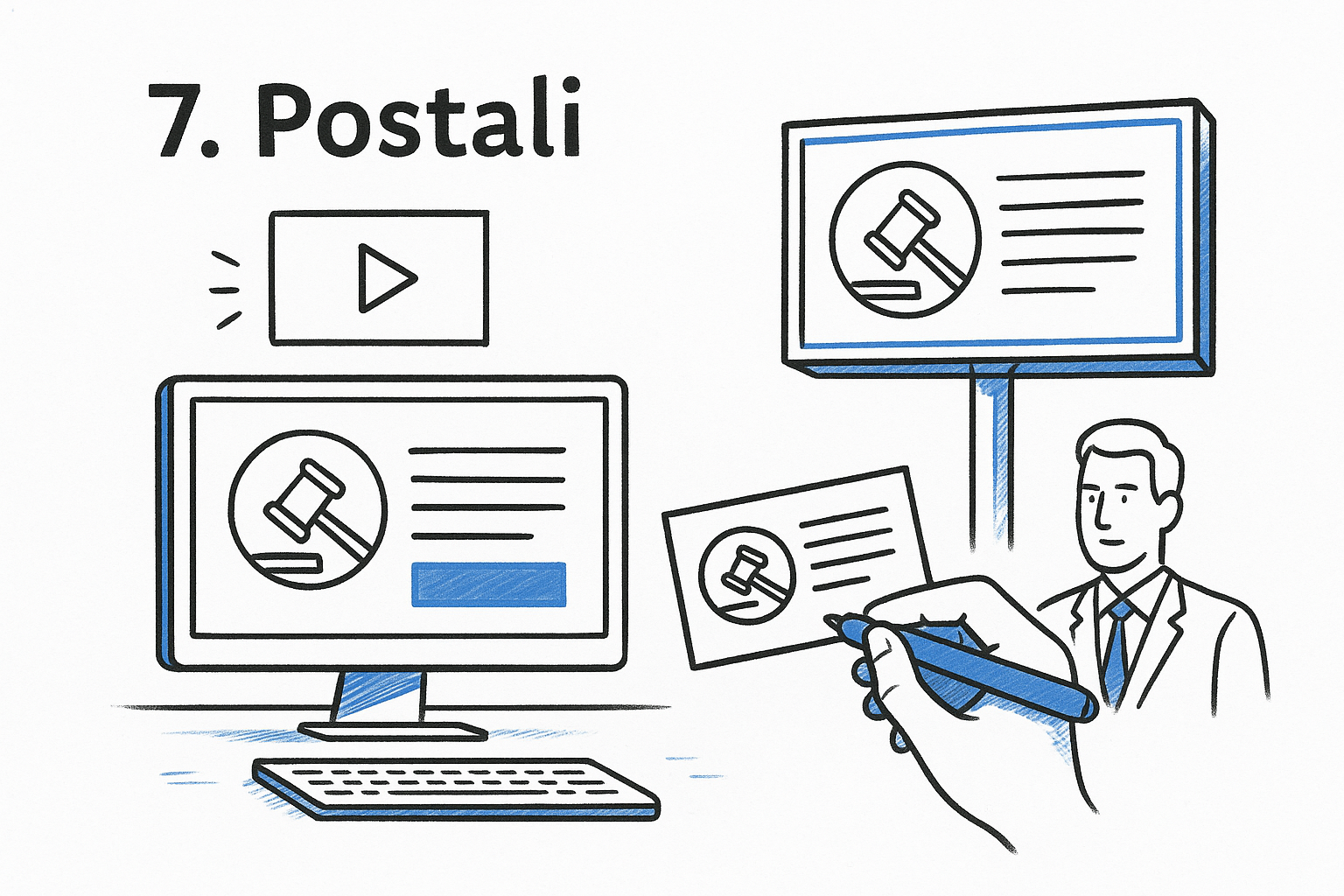 7. Postali