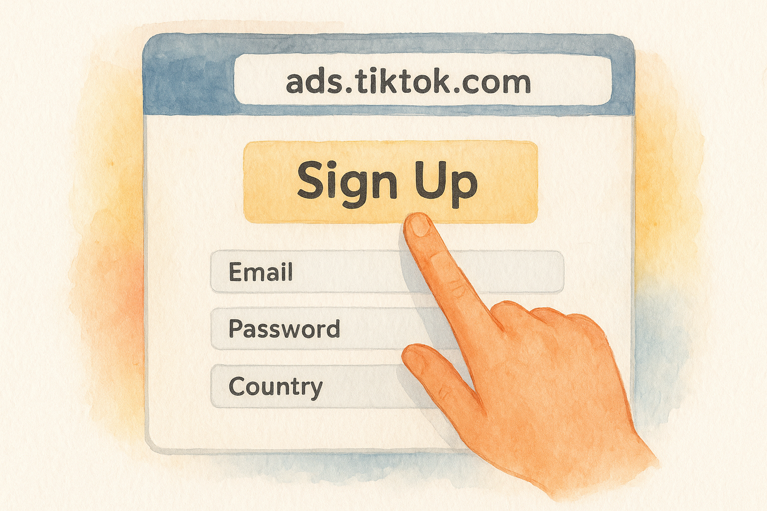How to create your account