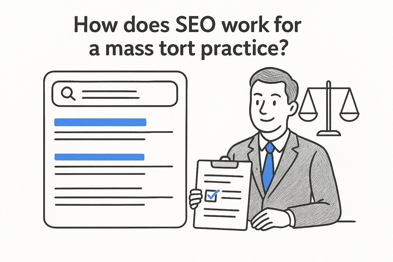 How does SEO work for a mass tort practice?