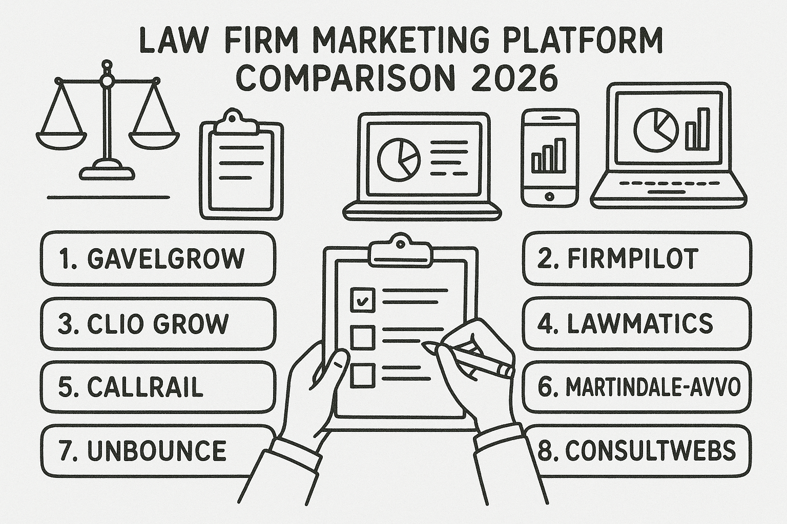 Law Firm Marketing Platform Comparison 2026: 8 Top Picks — featured image