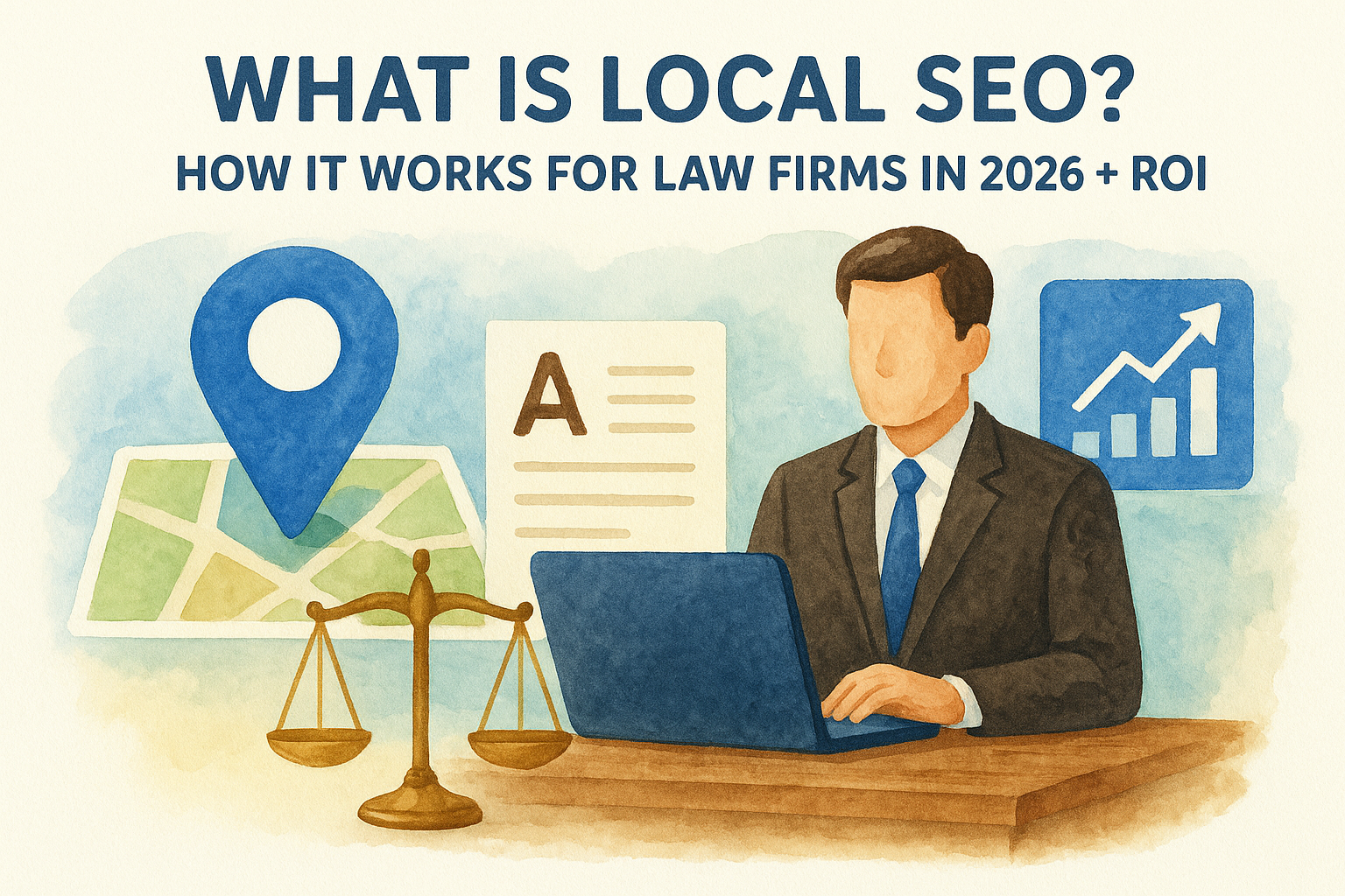 What Is Local SEO? How It Works for Law Firms in 2026 + ROI — featured image