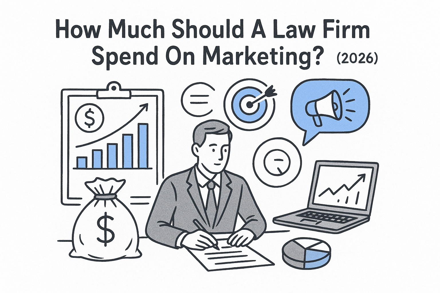 How Much Should A Law Firm Spend On Marketing? (2026) — featured image