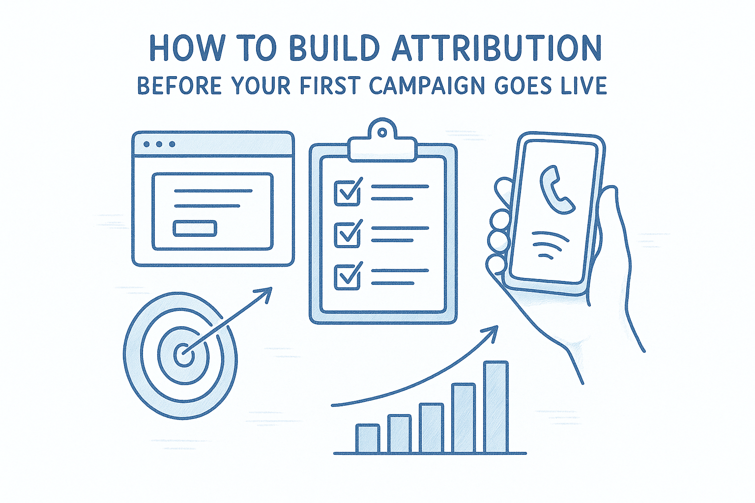 How to build attribution before your first campaign goes live