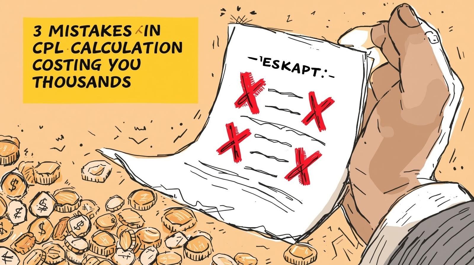 3 Mistakes in Your CPL Calculation Costing You Thousands — featured image for GavelGrow blog article