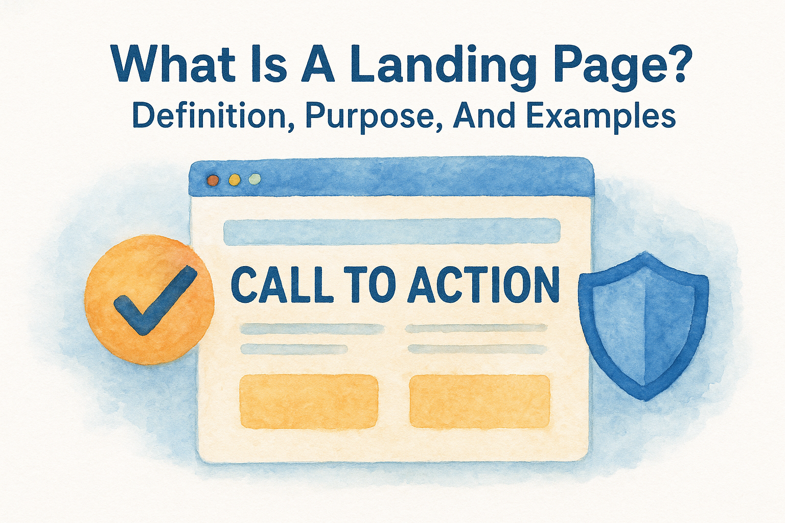 What Is A Landing Page? Definition, Purpose, And Examples — featured image