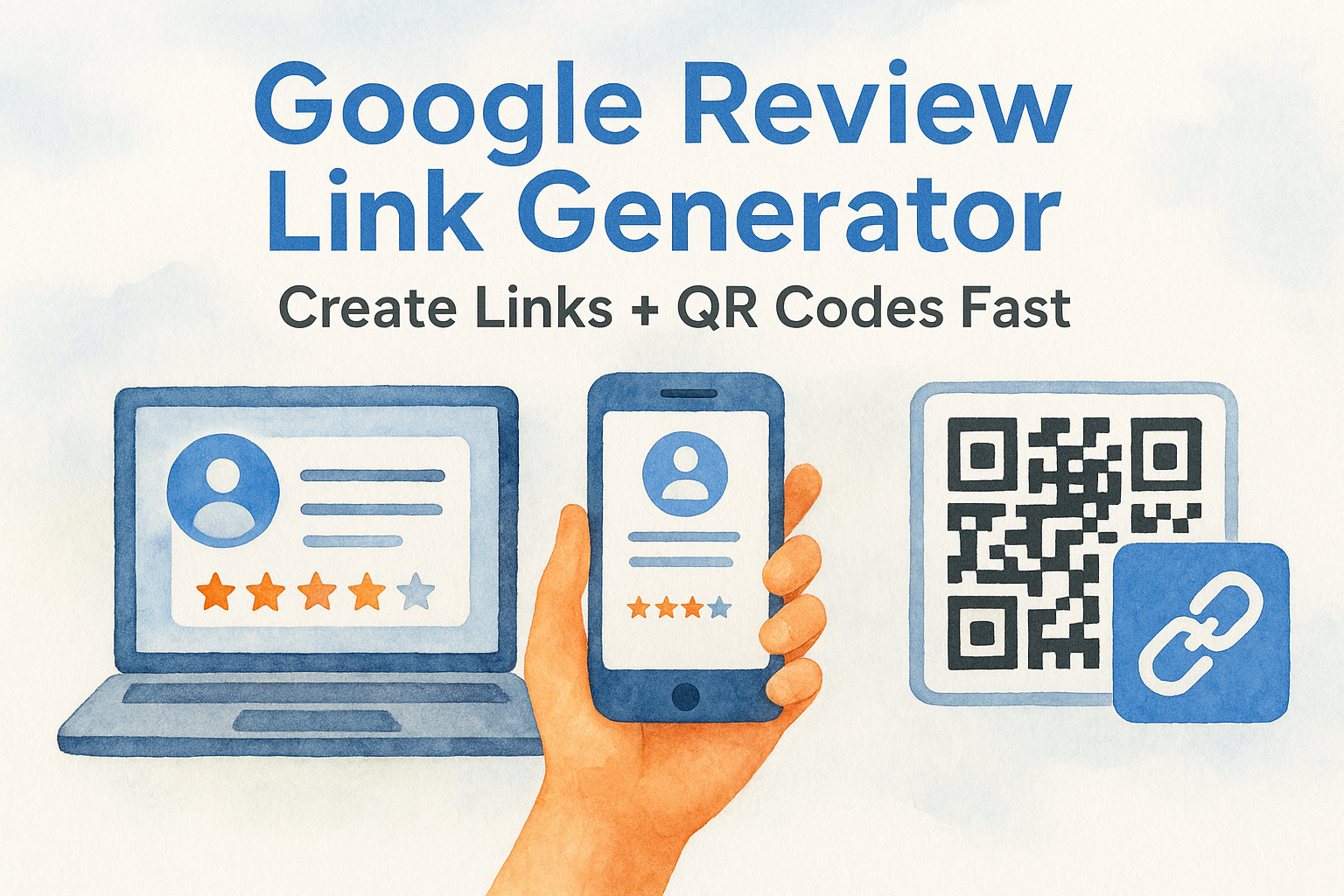 Google Review Link Generator: Create Links + QR Codes Fast — featured image