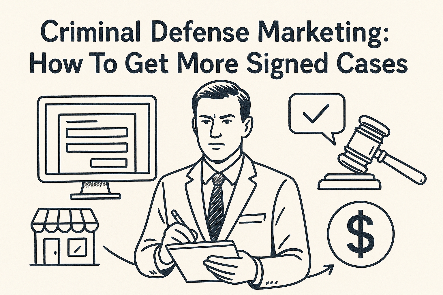 Criminal Defense Marketing: How To Get More Signed Cases — featured image