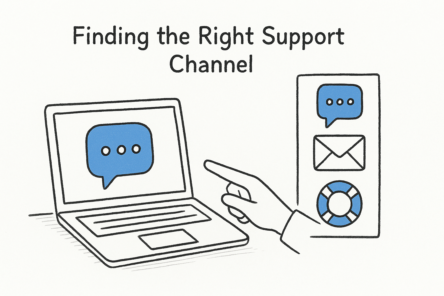 Finding the Right Support Channel