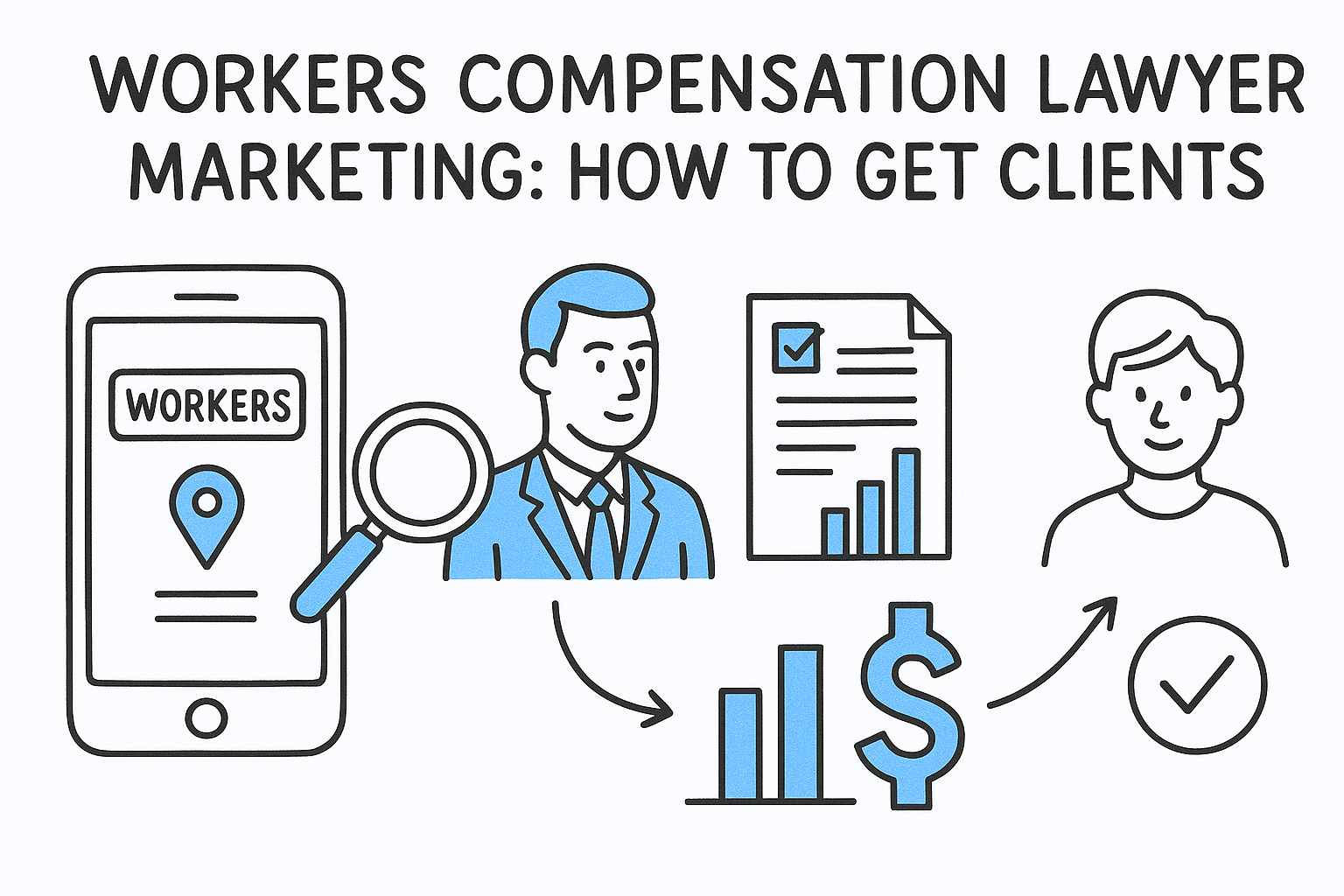 Workers Compensation Lawyer Marketing: How to Get Clients — featured image