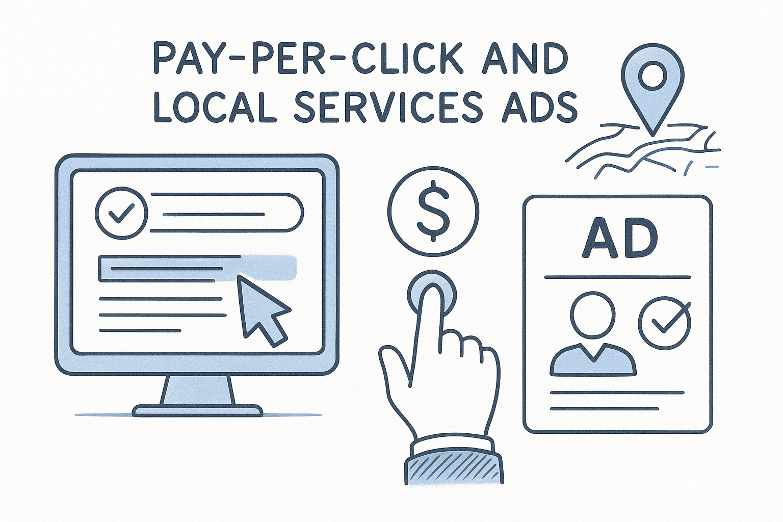 3. Pay-per-click and Local Services Ads