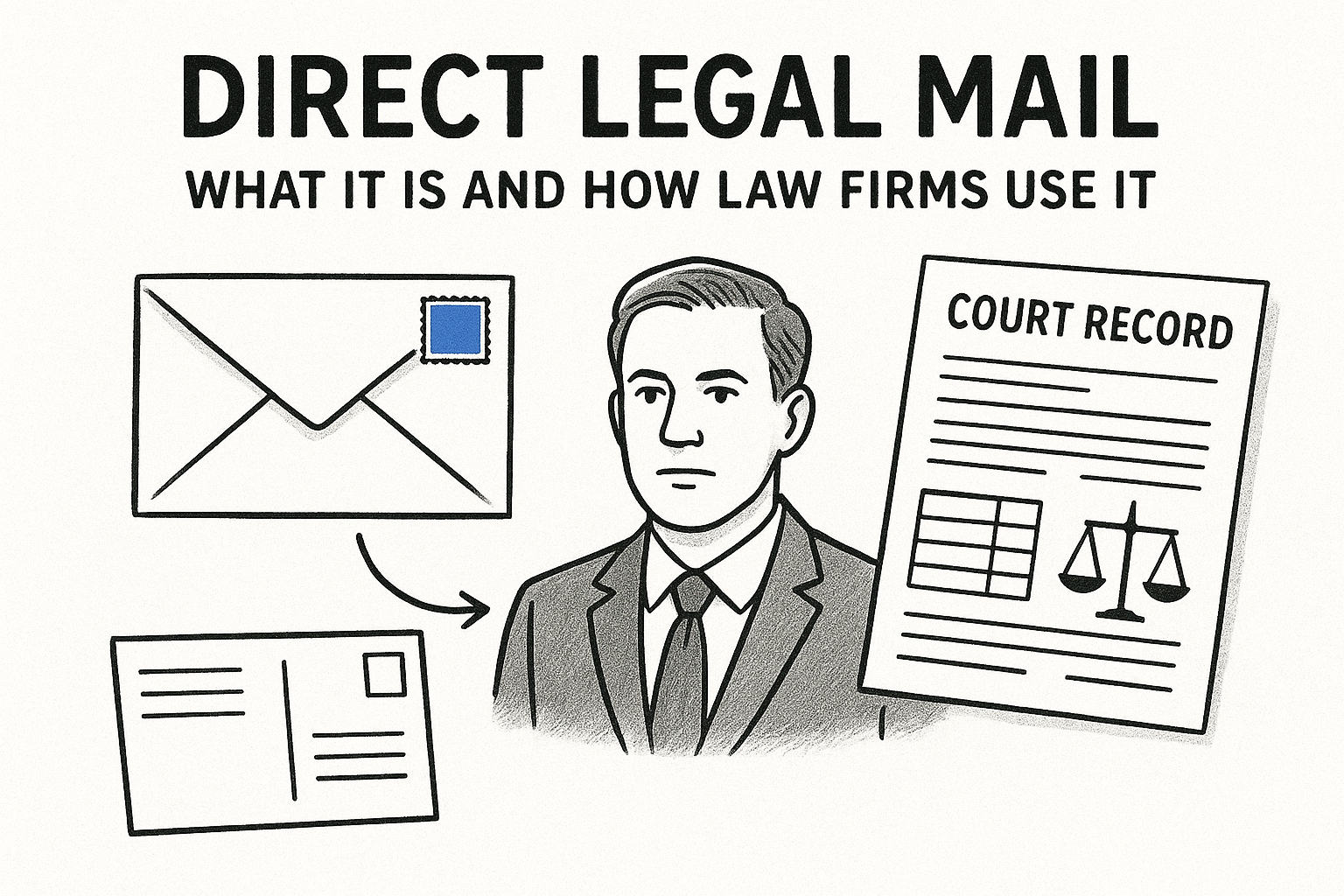 Direct Legal Mail: What It Is and How Law Firms Use It — featured image
