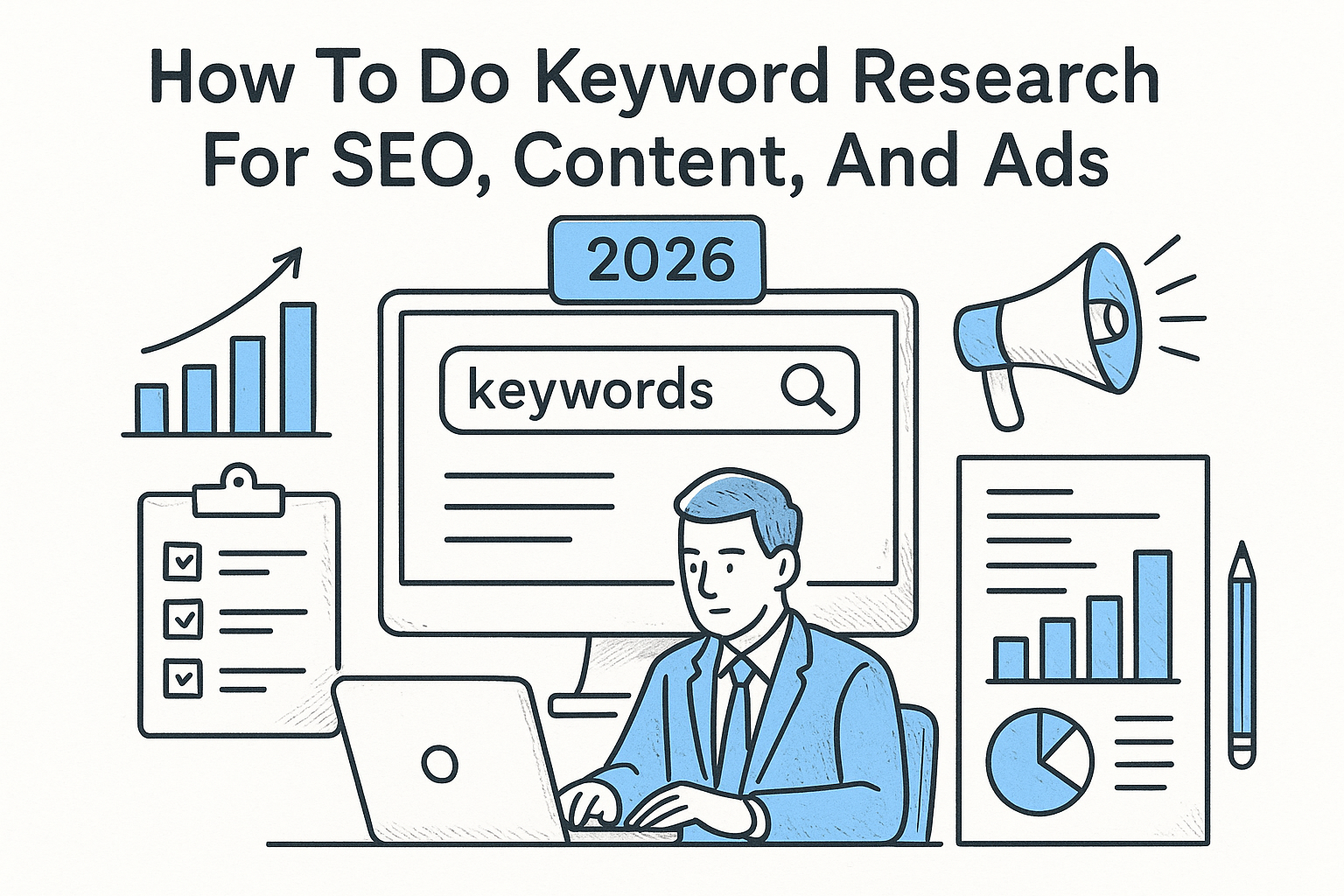 How To Do Keyword Research For SEO, Content, And Ads (2026) — featured image