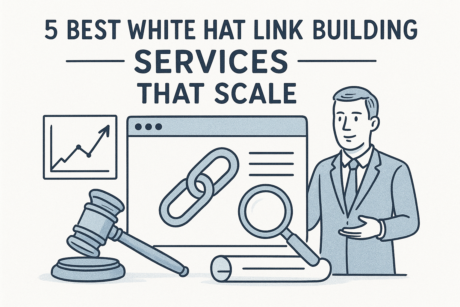 5 Best White Hat Link Building Services That Scale (2026) — featured image