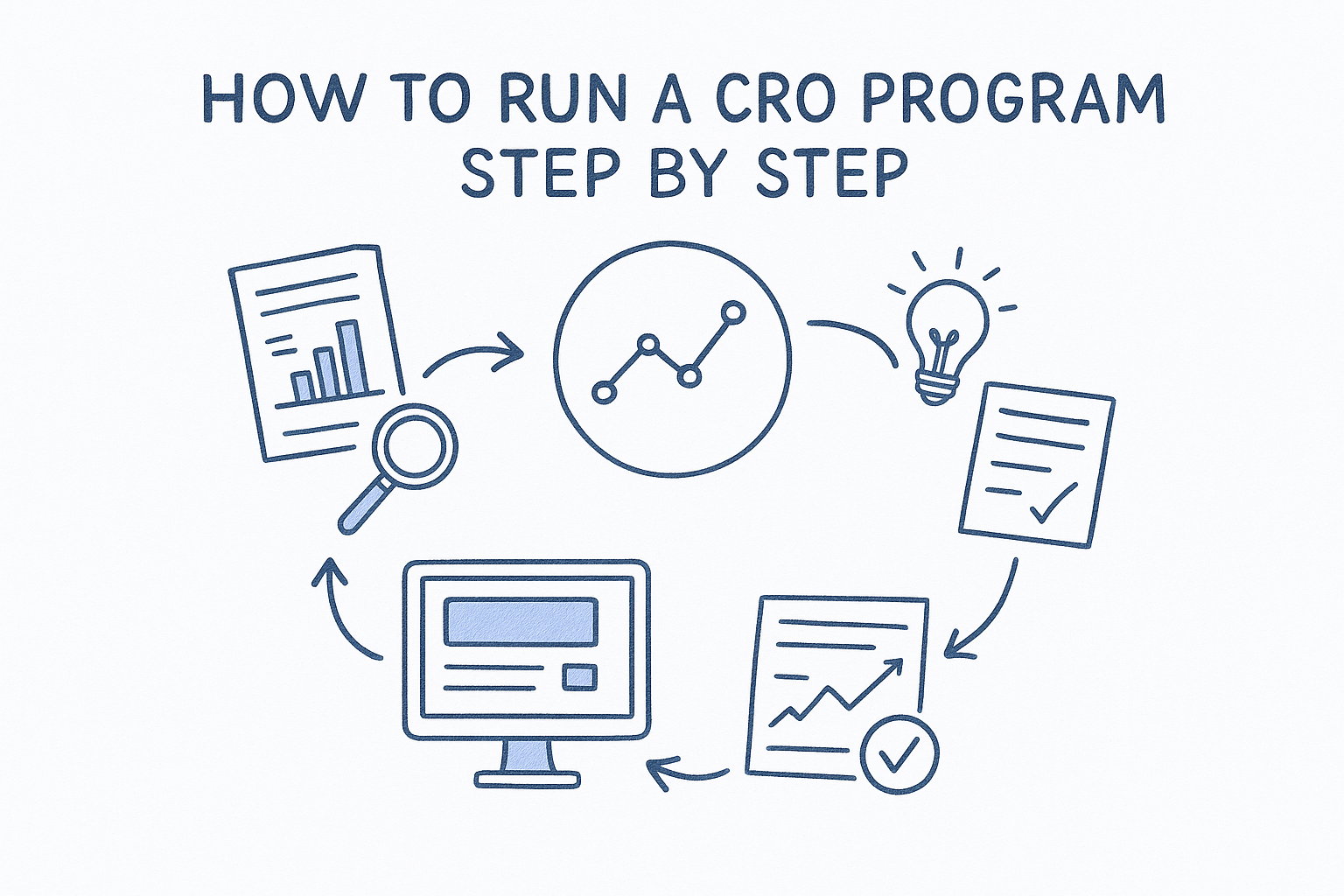 How to run a CRO program step by step