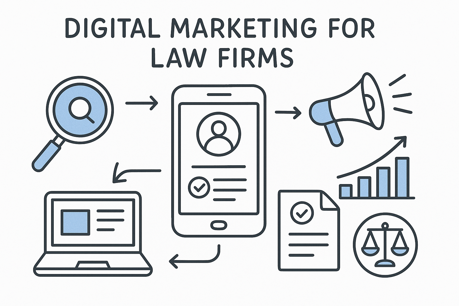 Digital Marketing for Law Firms: What It Is & How It Works — featured image