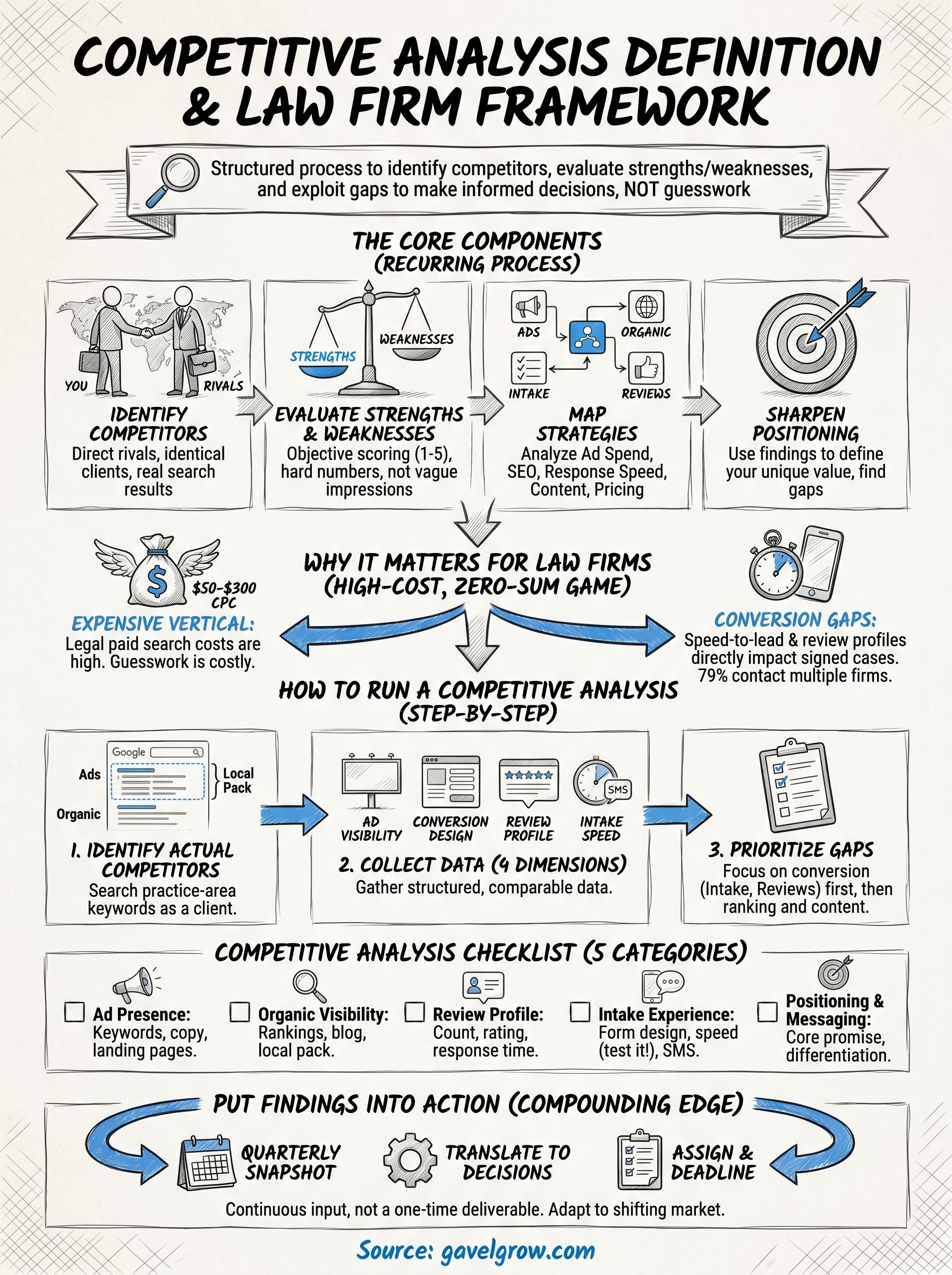 competitive analysis definition infographic