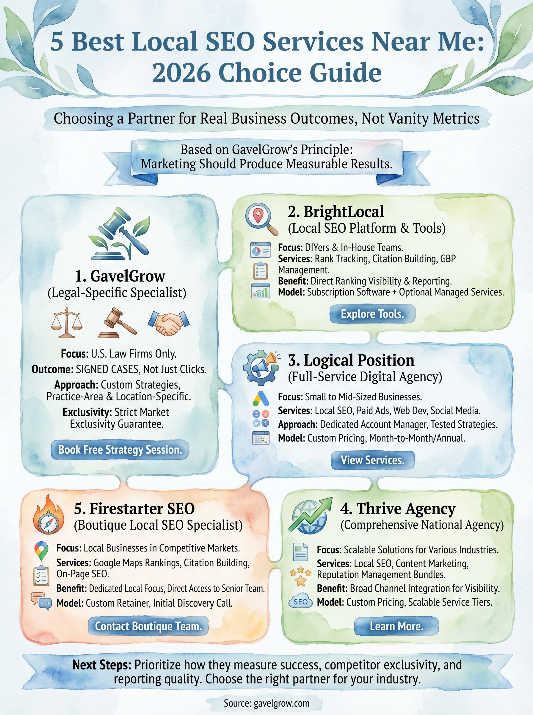 local seo services near me infographic
