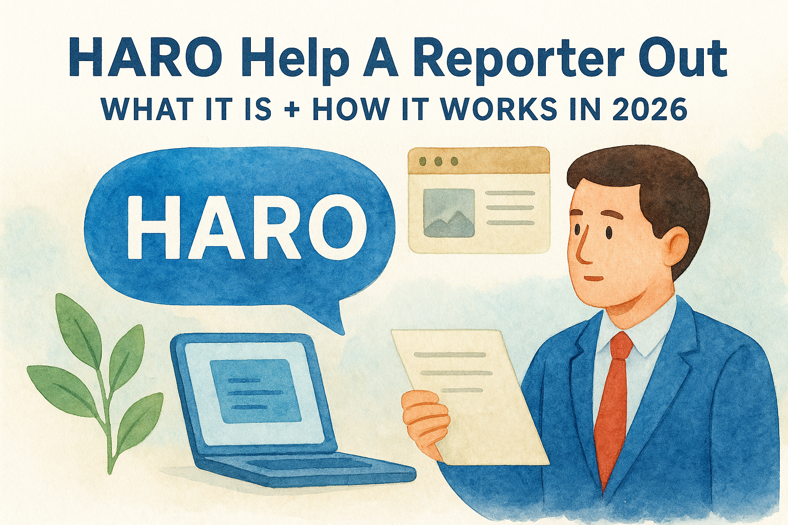 HARO Help A Reporter Out: What It Is + How It Works In 2026 — featured image