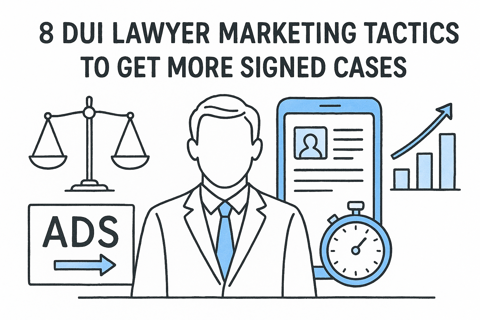 8 DUI Lawyer Marketing Tactics to Get More Signed Cases — featured image
