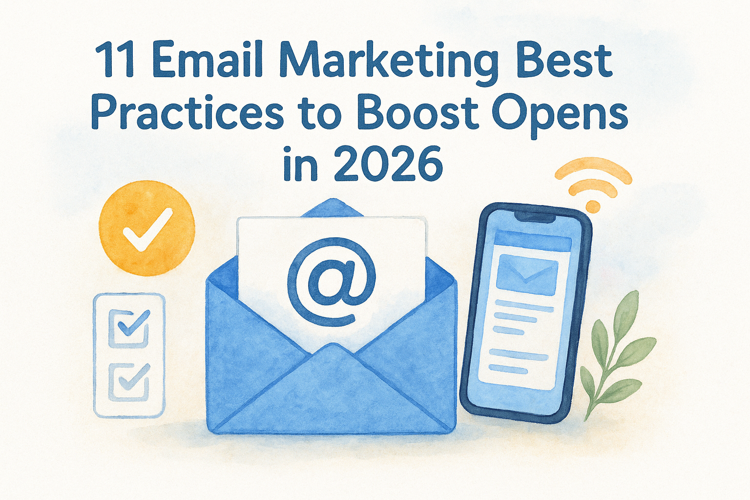 11 Email Marketing Best Practices to Boost Opens in 2026 — featured image