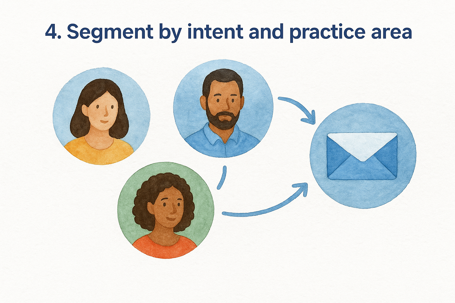 4. Segment by intent and practice area