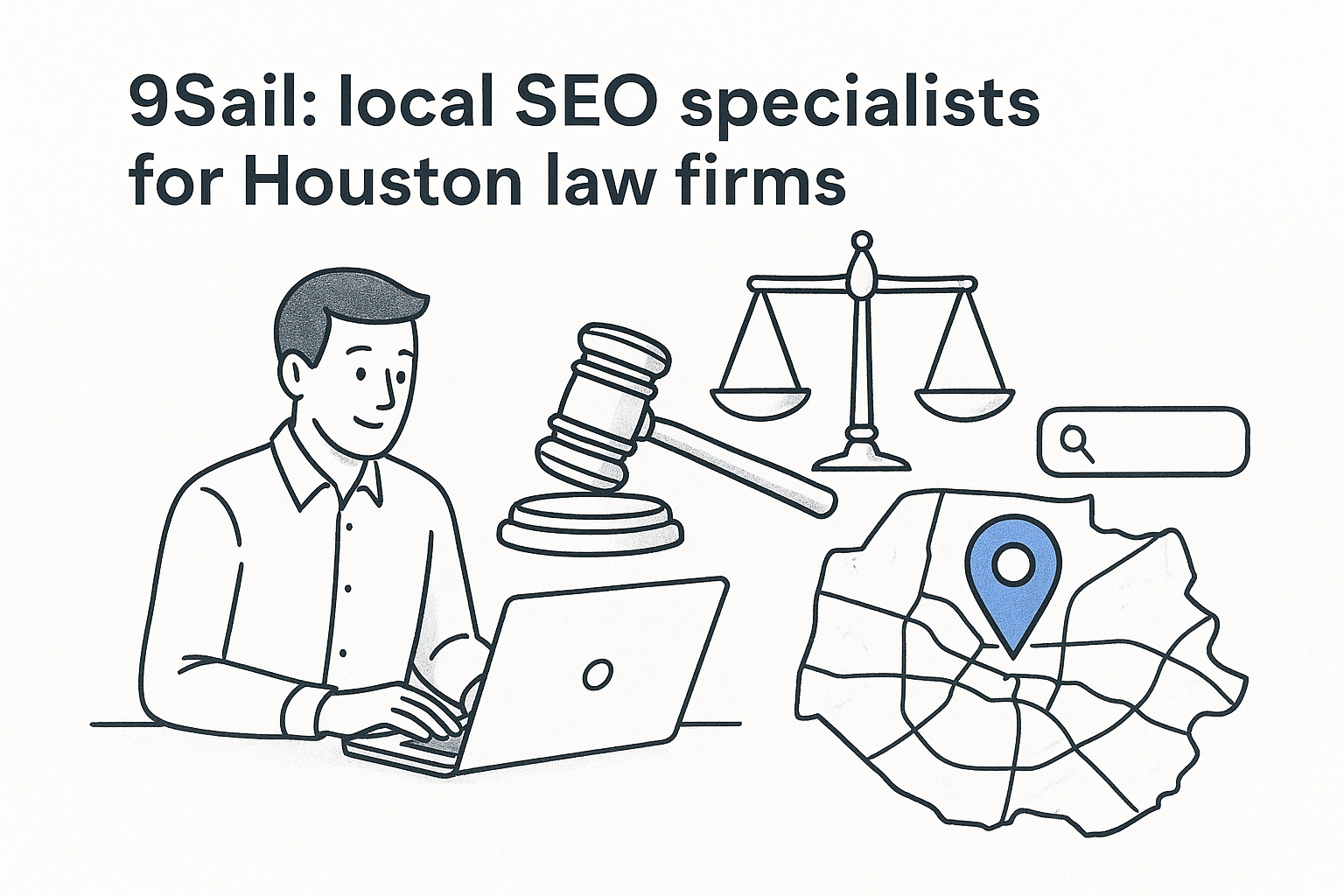 3. 9Sail: local SEO specialists for Houston law firms