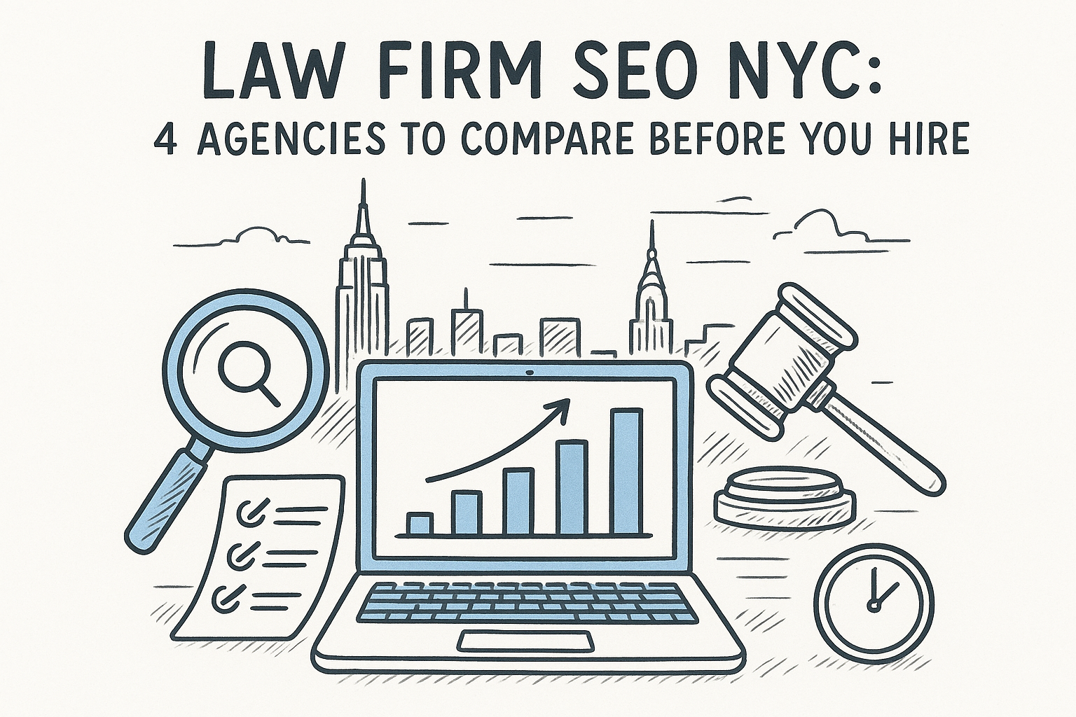 Law Firm SEO NYC: 4 Agencies to Compare Before You Hire — featured image