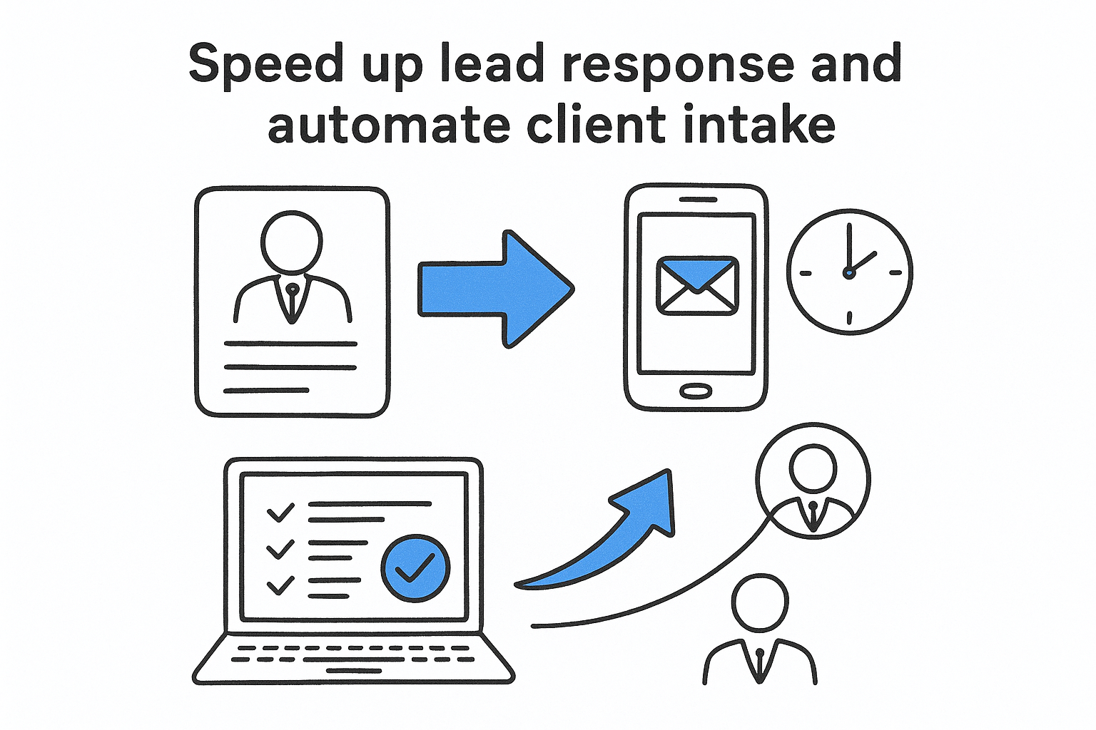 1. Speed up lead response and automate client intake